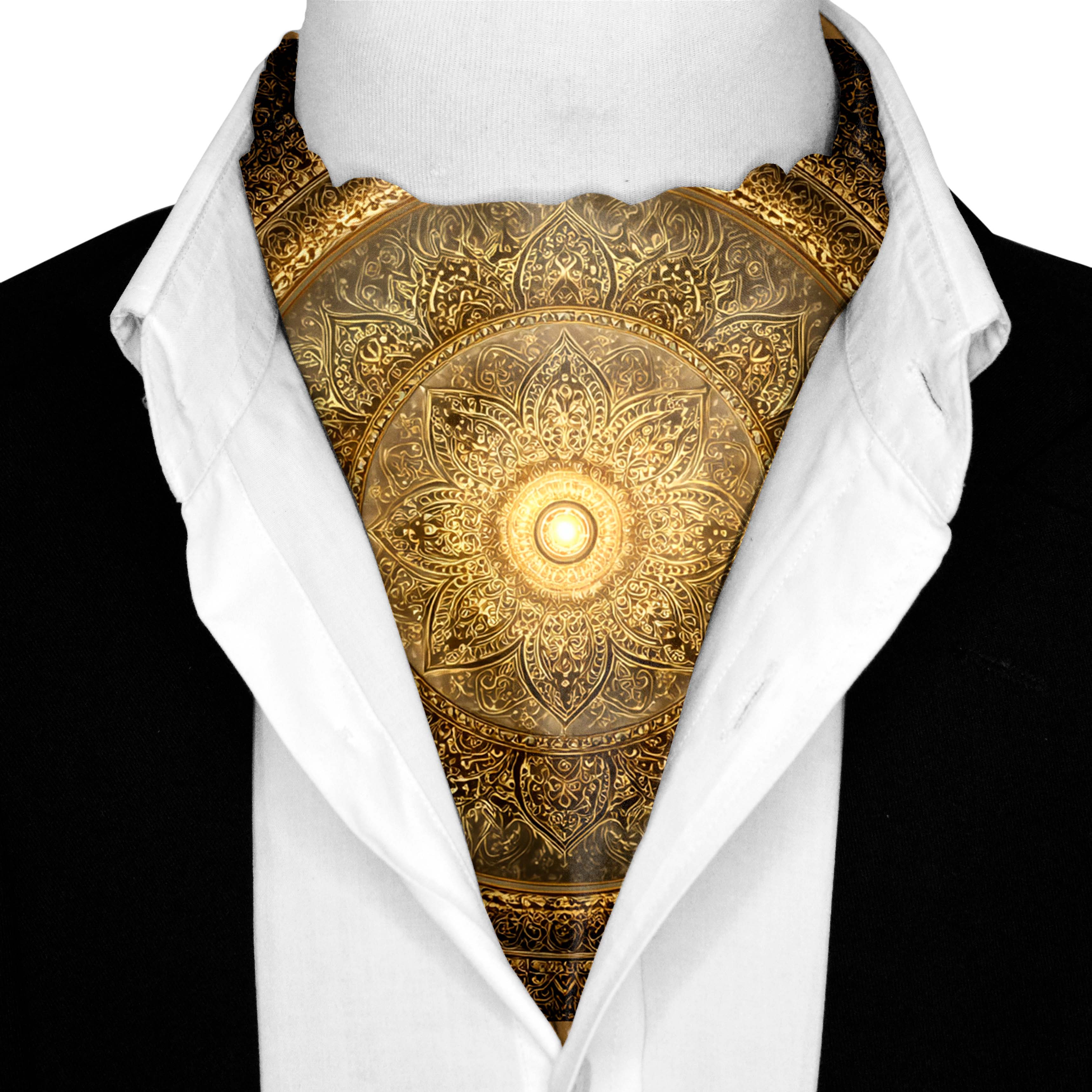 ZENITH SILK ASCOT AND POCKET SQUARE SET – PREMIUM COLLECTION ZENITH SILK ASCOT AND POCKET SQUARE SET – PREMIUM COLLECTION