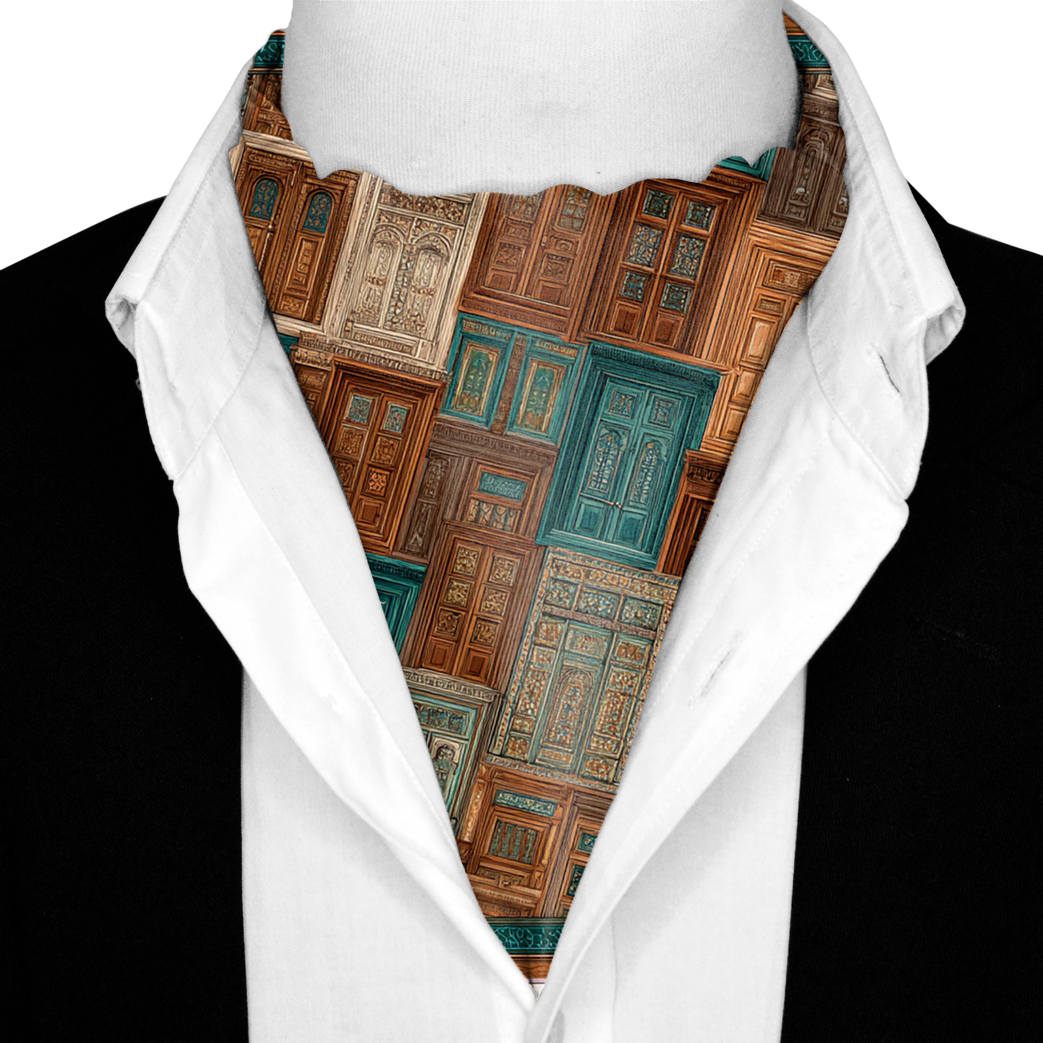 BAAB SILK ASCOT AND POCKET SQUARE SET – PREMIUM COLLECTION BAAB SILK ASCOT AND POCKET SQUARE SET – PREMIUM COLLECTION