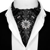 OBSIDIAN SILK ASCOT - PREMIUM COLLECTION