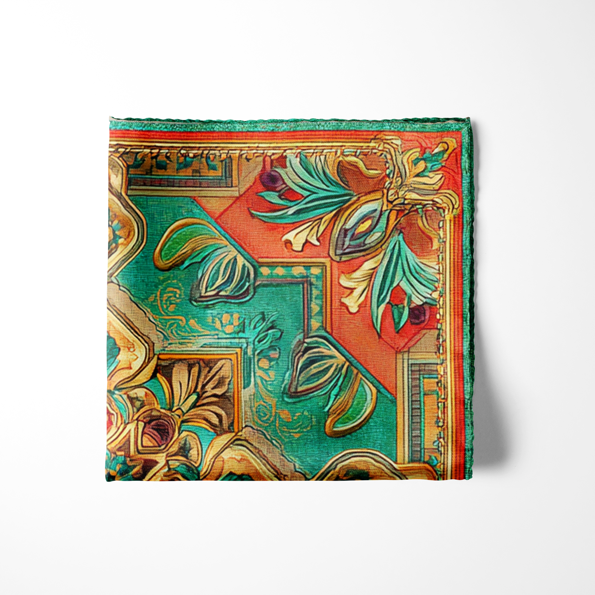 ALHAMBRA SILK POCKET SQUARE ALHAMBRA SILK POCKET SQUARE