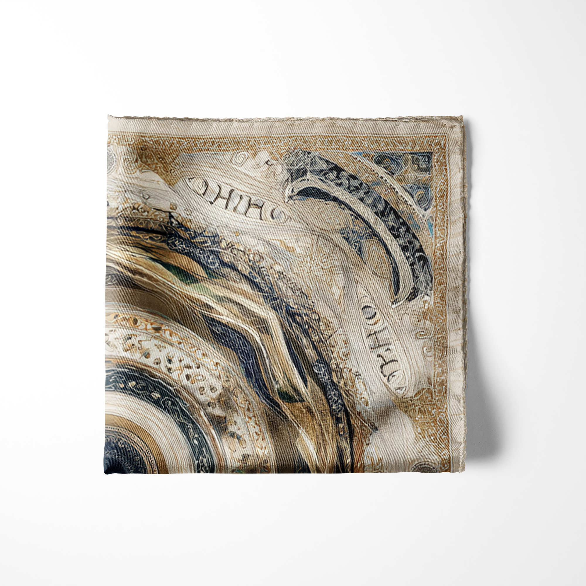 ORBITA SILK POCKET SQUARE ORBITA SILK POCKET SQUARE