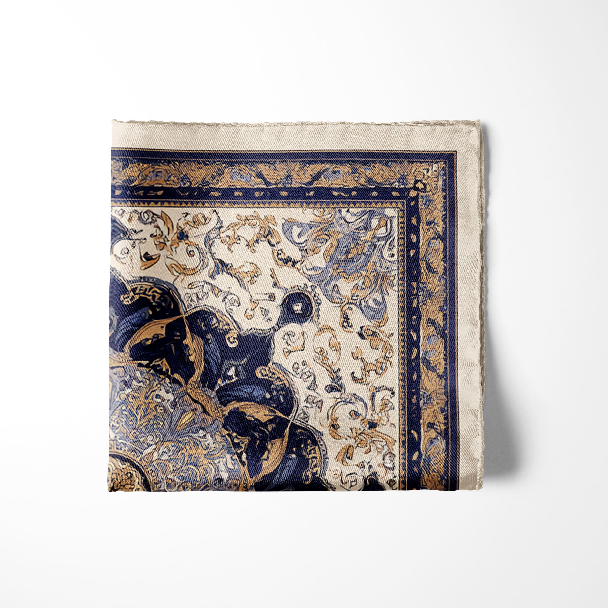 BARADINE SILK POCKET SQUARE BARADINE SILK POCKET SQUARE