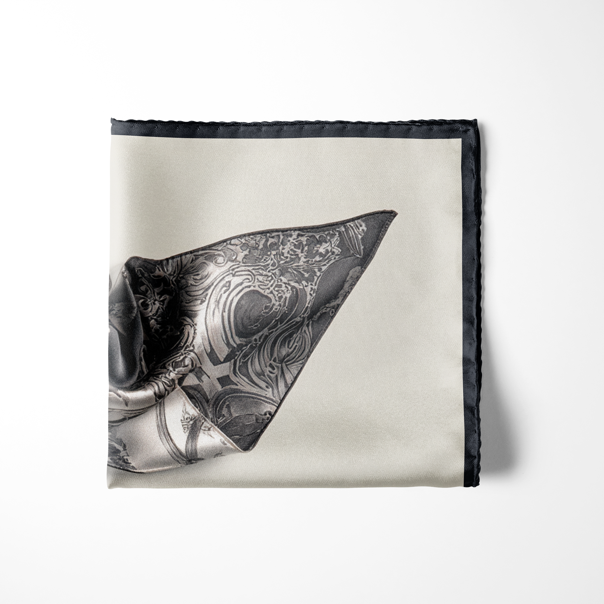 VELVOURA SILK POCKET SQUARE VELVOURA SILK POCKET SQUARE