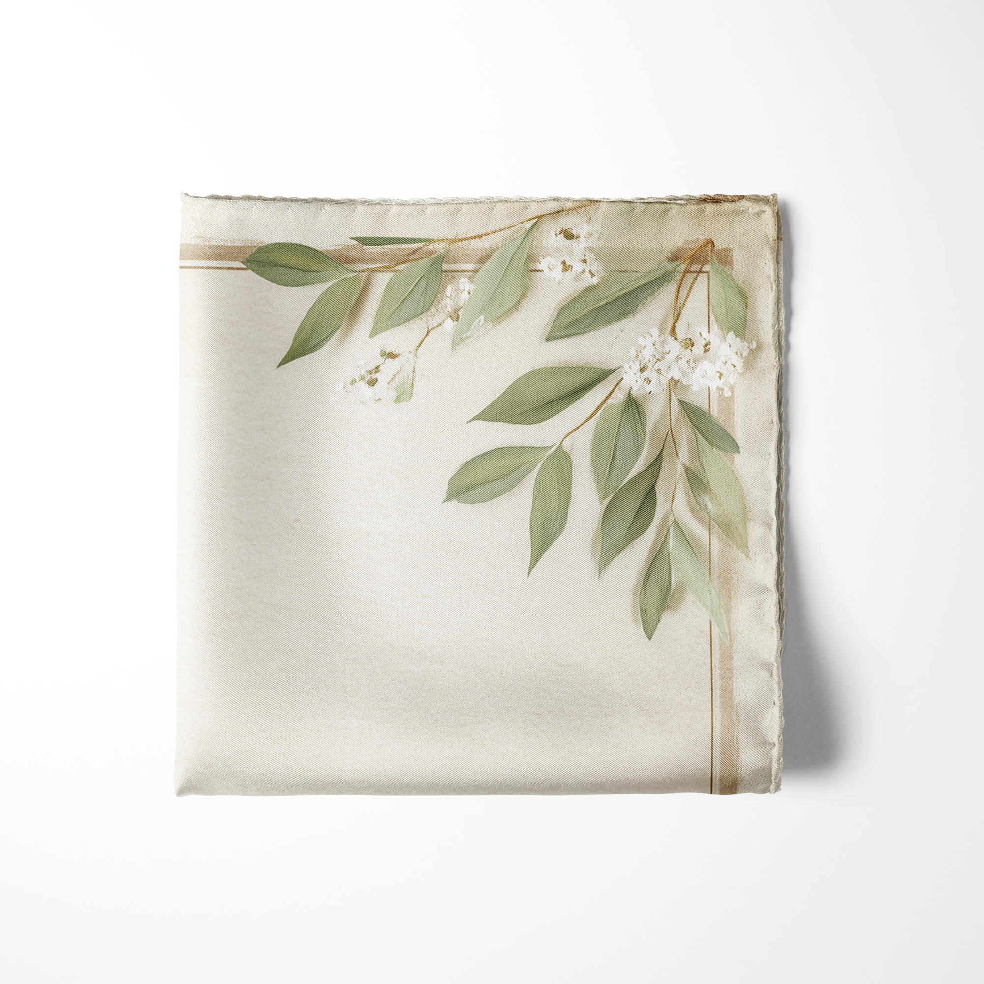 ROSELURE SILK POCKET SQUARE ROSELURE SILK POCKET SQUARE
