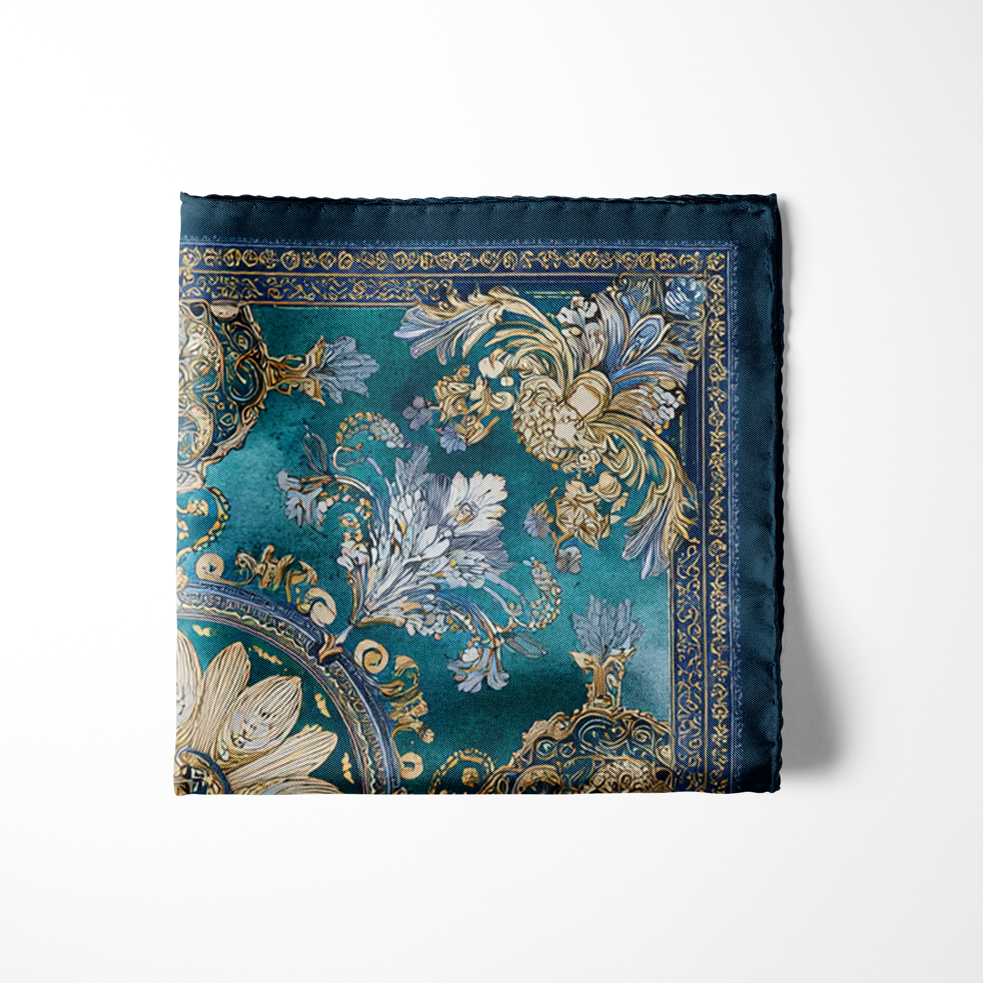 SORRENTO SILK POCKET SQUARE SORRENTO SILK POCKET SQUARE