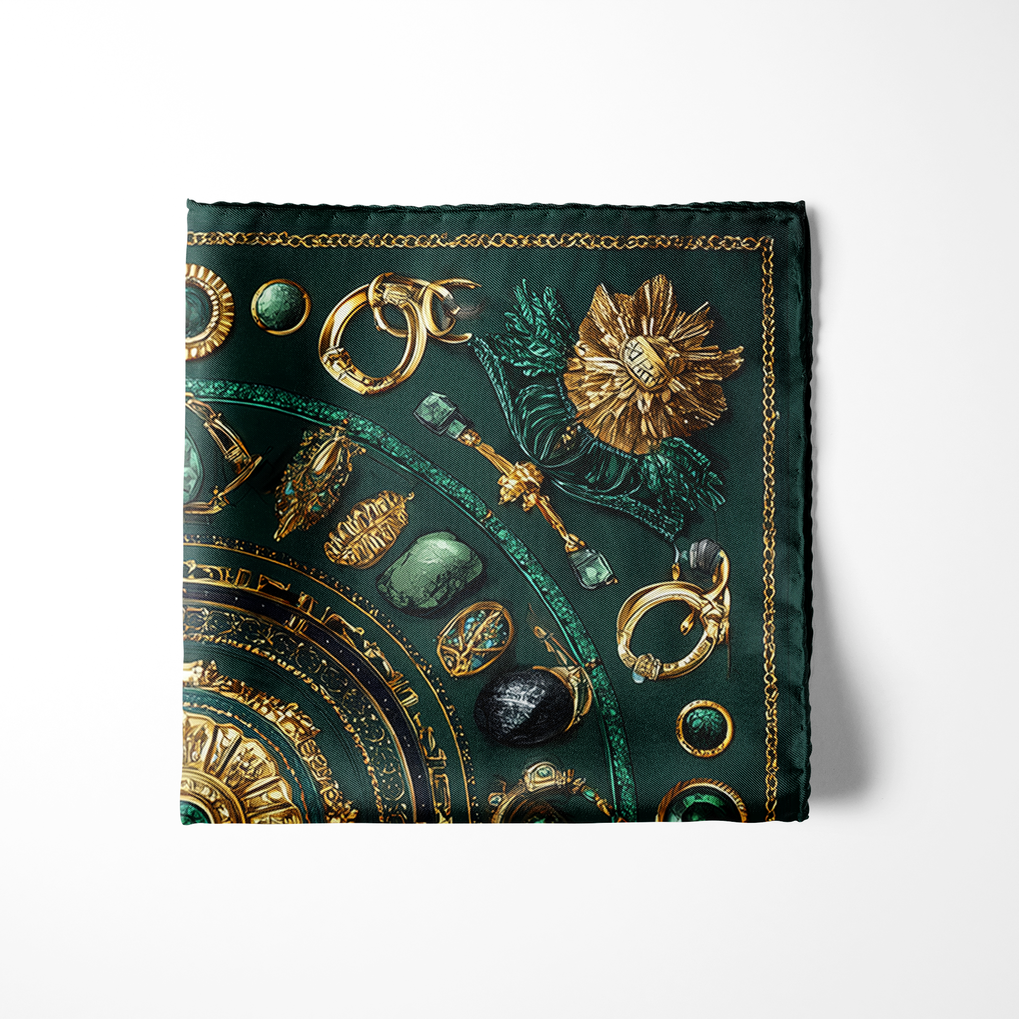 REGALIA SILK POCKET SQUARE REGALIA SILK POCKET SQUARE