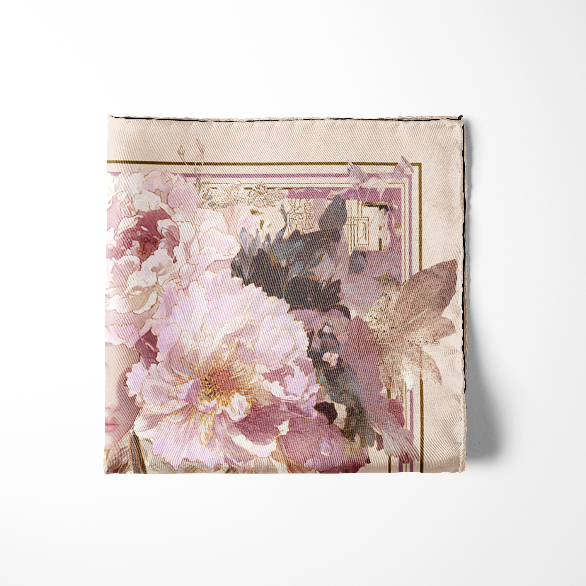 HANAVELLE SILK POCKET SQUARE HANAVELLE SILK POCKET SQUARE