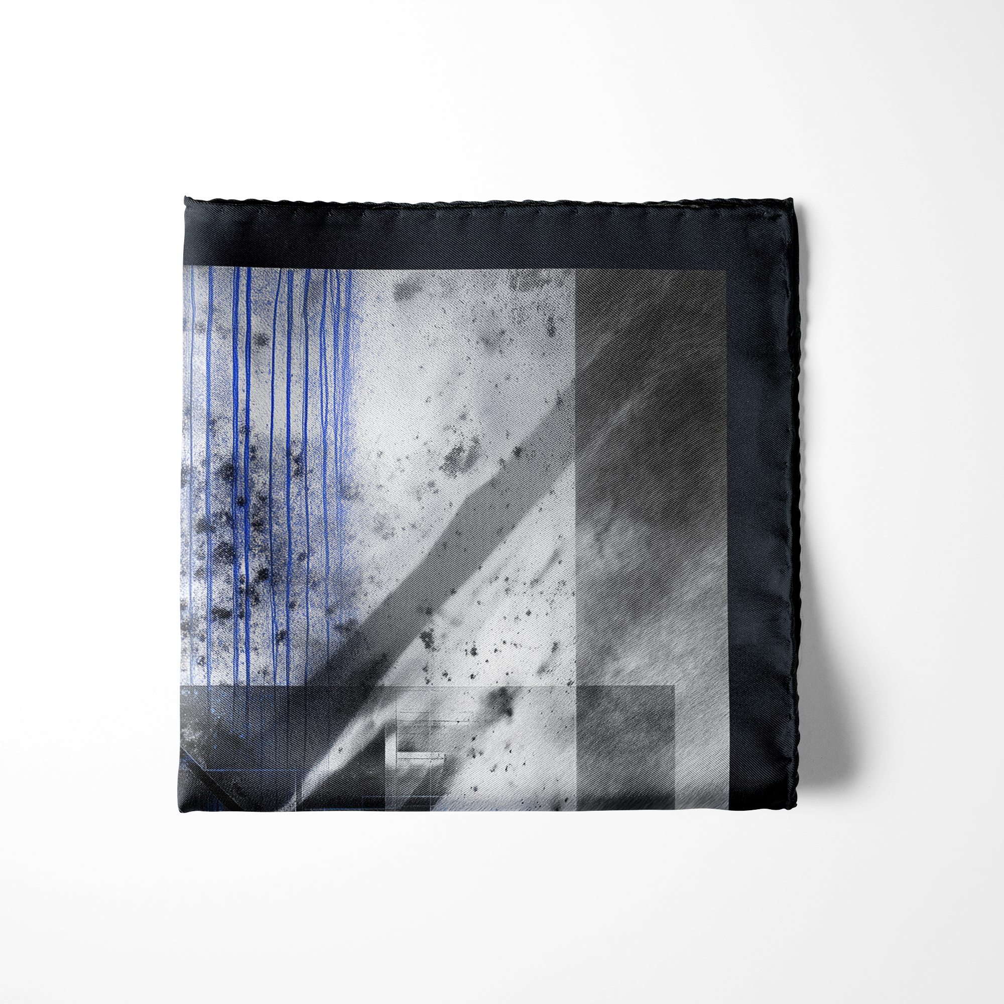 FRACTIX SILK POCKET SQUARE FRACTIX SILK POCKET SQUARE