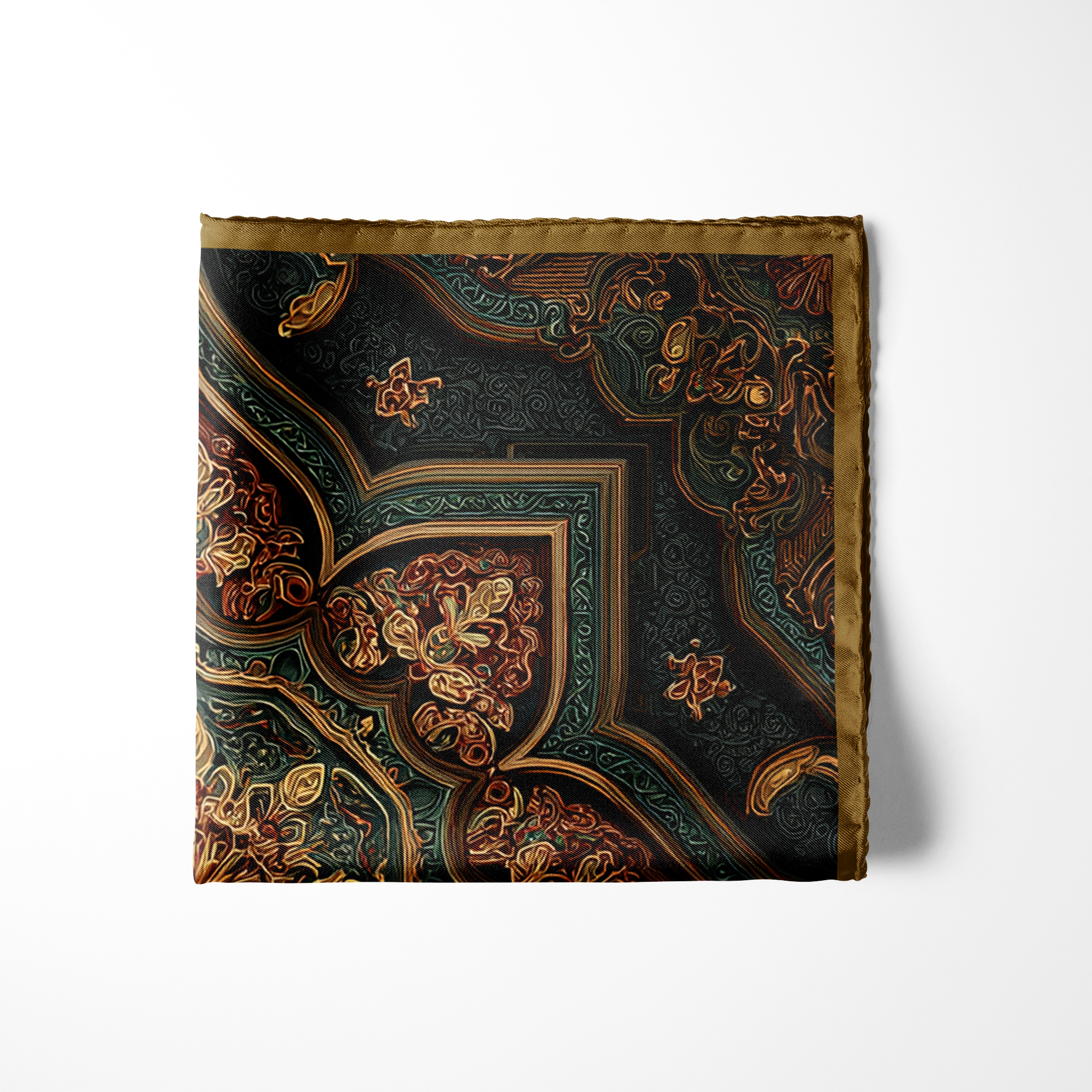AURELIA SILK POCKET SQUARE AURELIA SILK POCKET SQUARE