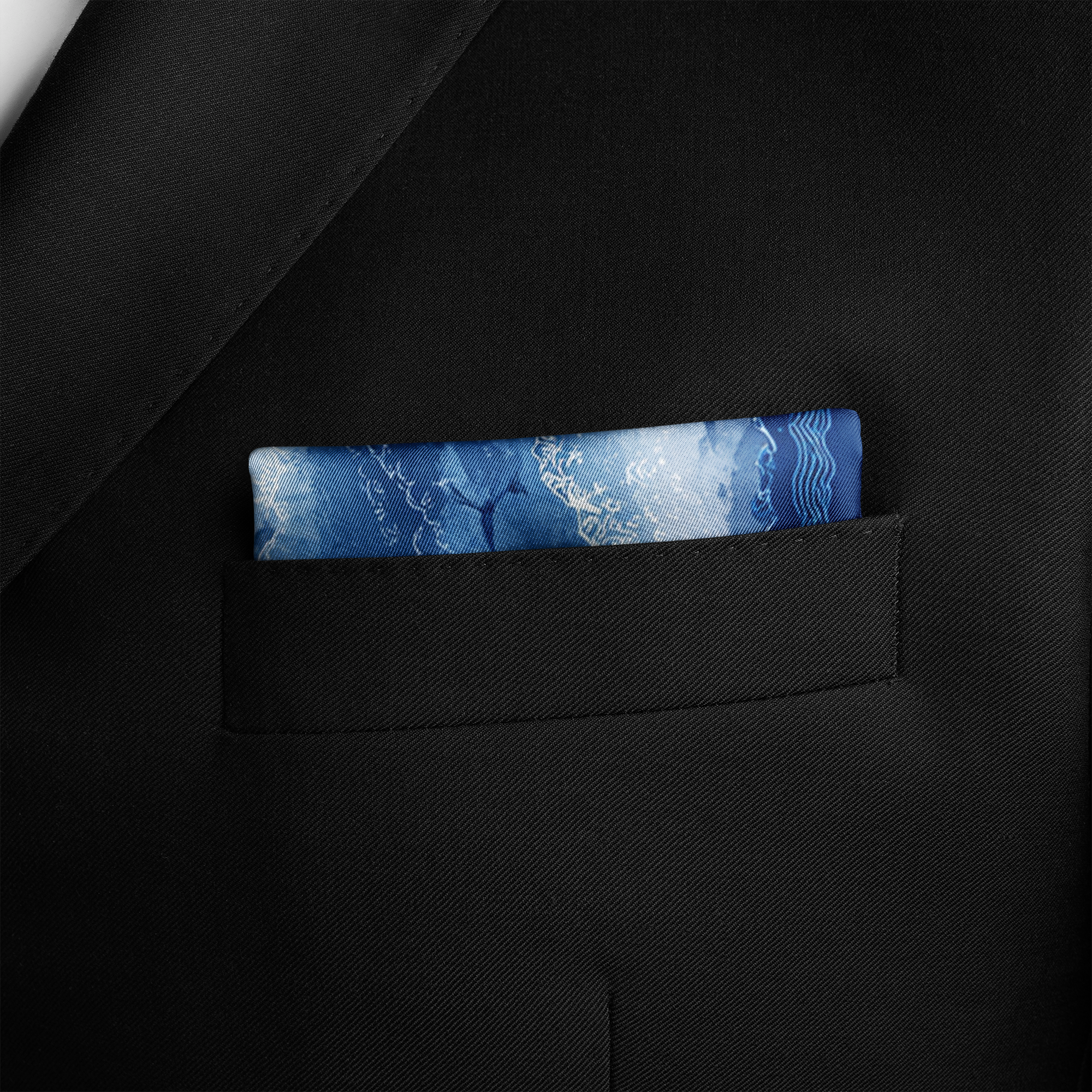 MISTHAVEN SILK POCKET SQUARE MISTHAVEN SILK POCKET SQUARE