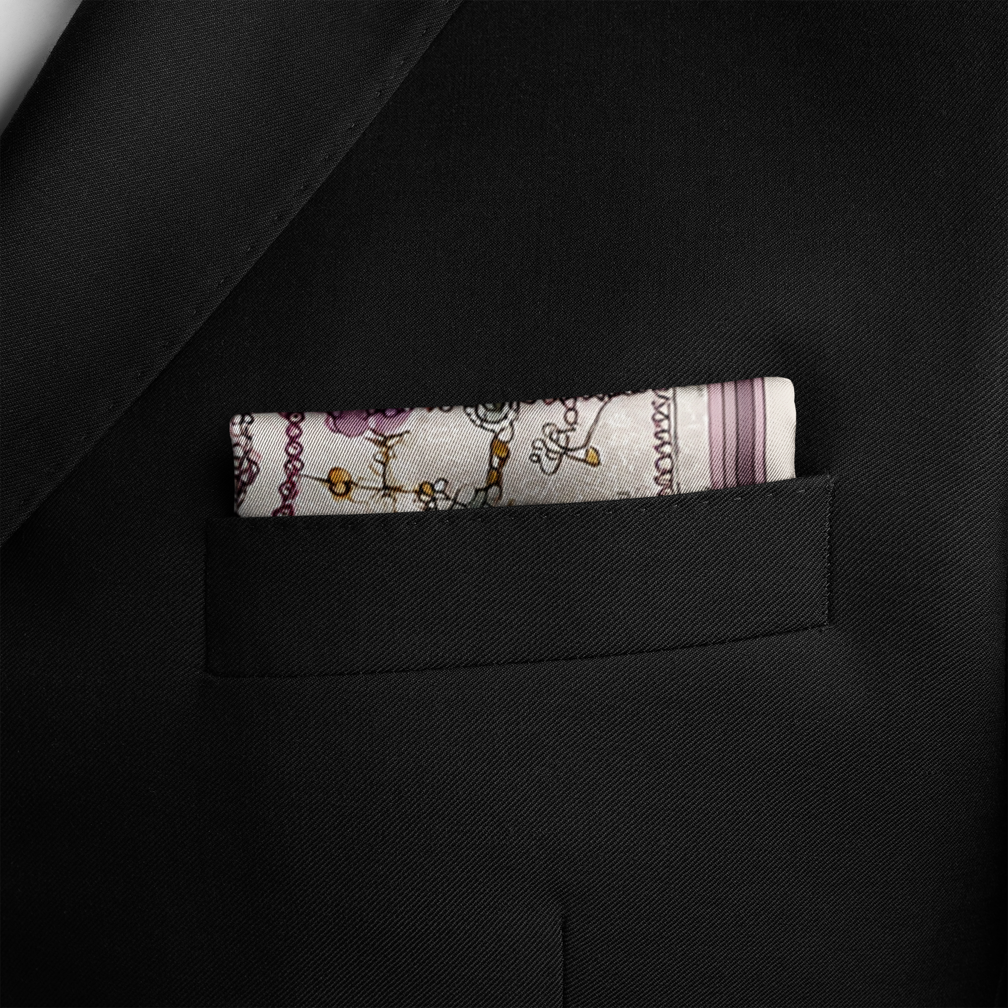 ARAQEL SILK POCKET SQUARE ARAQEL SILK POCKET SQUARE