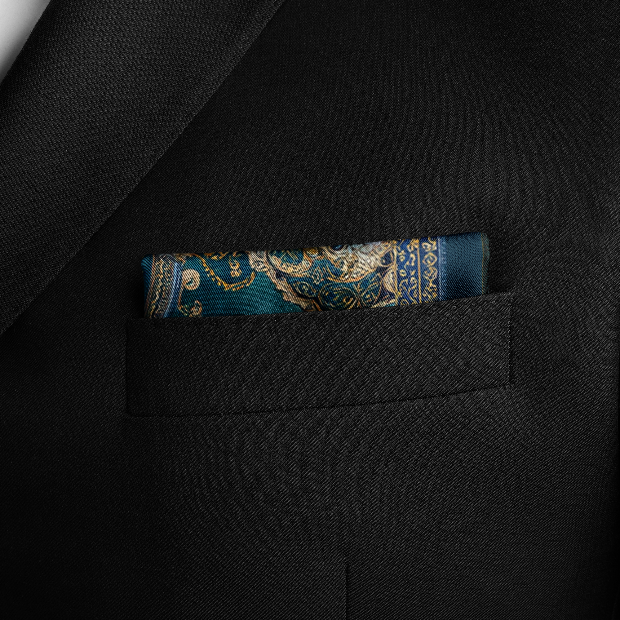 SORRENTO SILK POCKET SQUARE SORRENTO SILK POCKET SQUARE