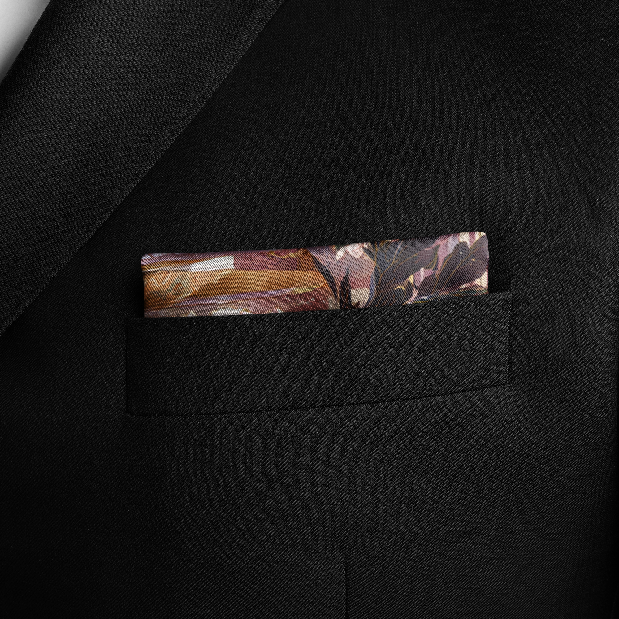 HANAVELLE SILK POCKET SQUARE HANAVELLE SILK POCKET SQUARE