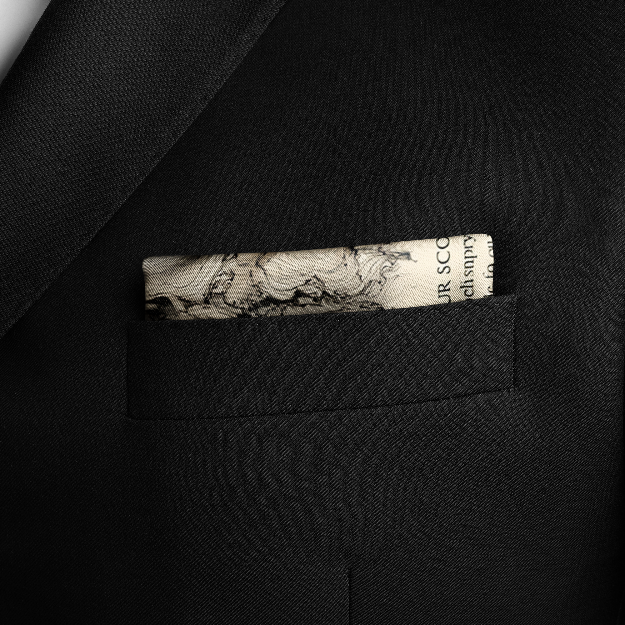 MARBLIS SILK POCKET SQUARE MARBLIS SILK POCKET SQUARE