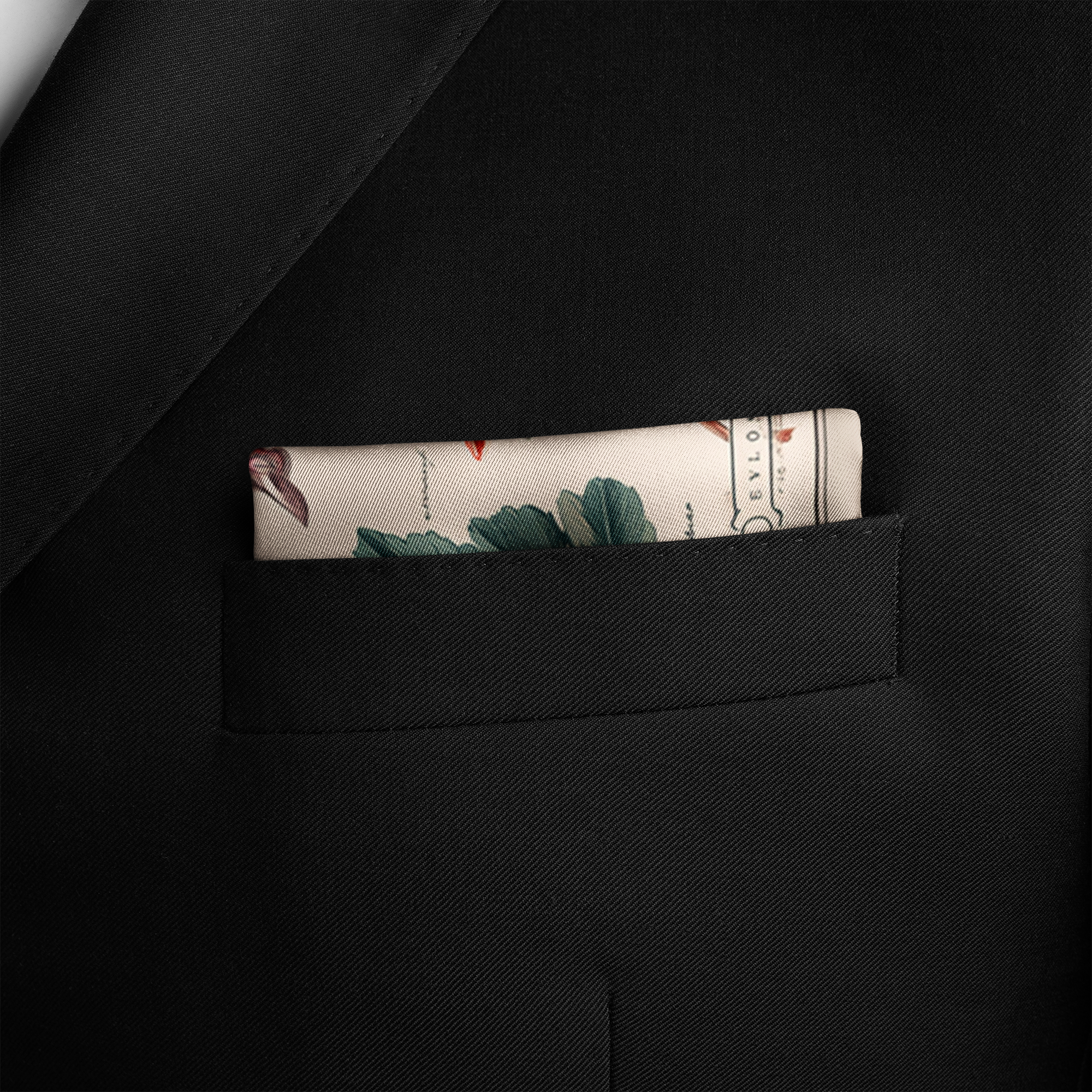 BOTANIKA SILK POCKET SQUARE BOTANIKA SILK POCKET SQUARE