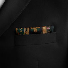 BABYLON SILK POCKET SQUARE