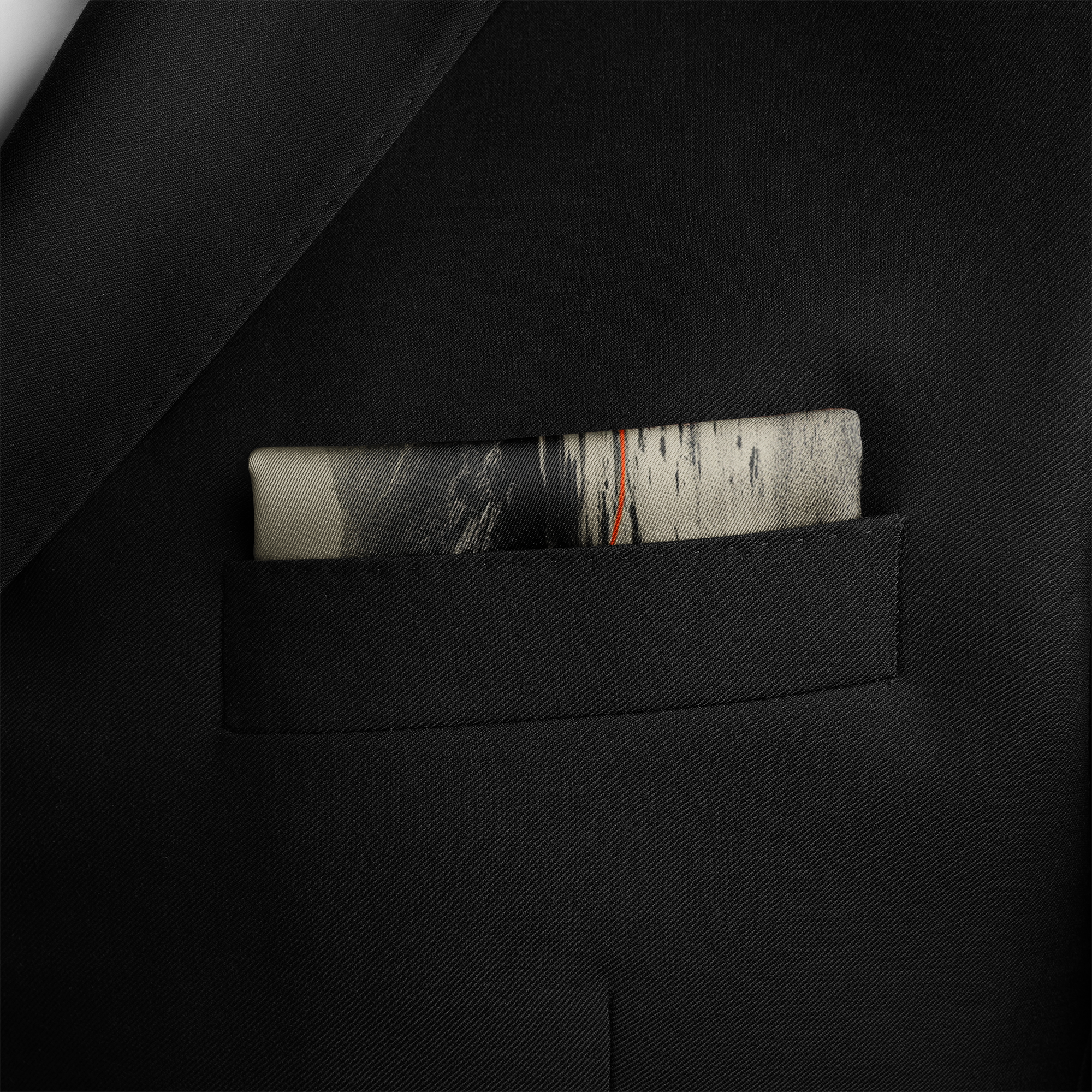 HORIZEN SILK POCKET SQUARE HORIZEN SILK POCKET SQUARE