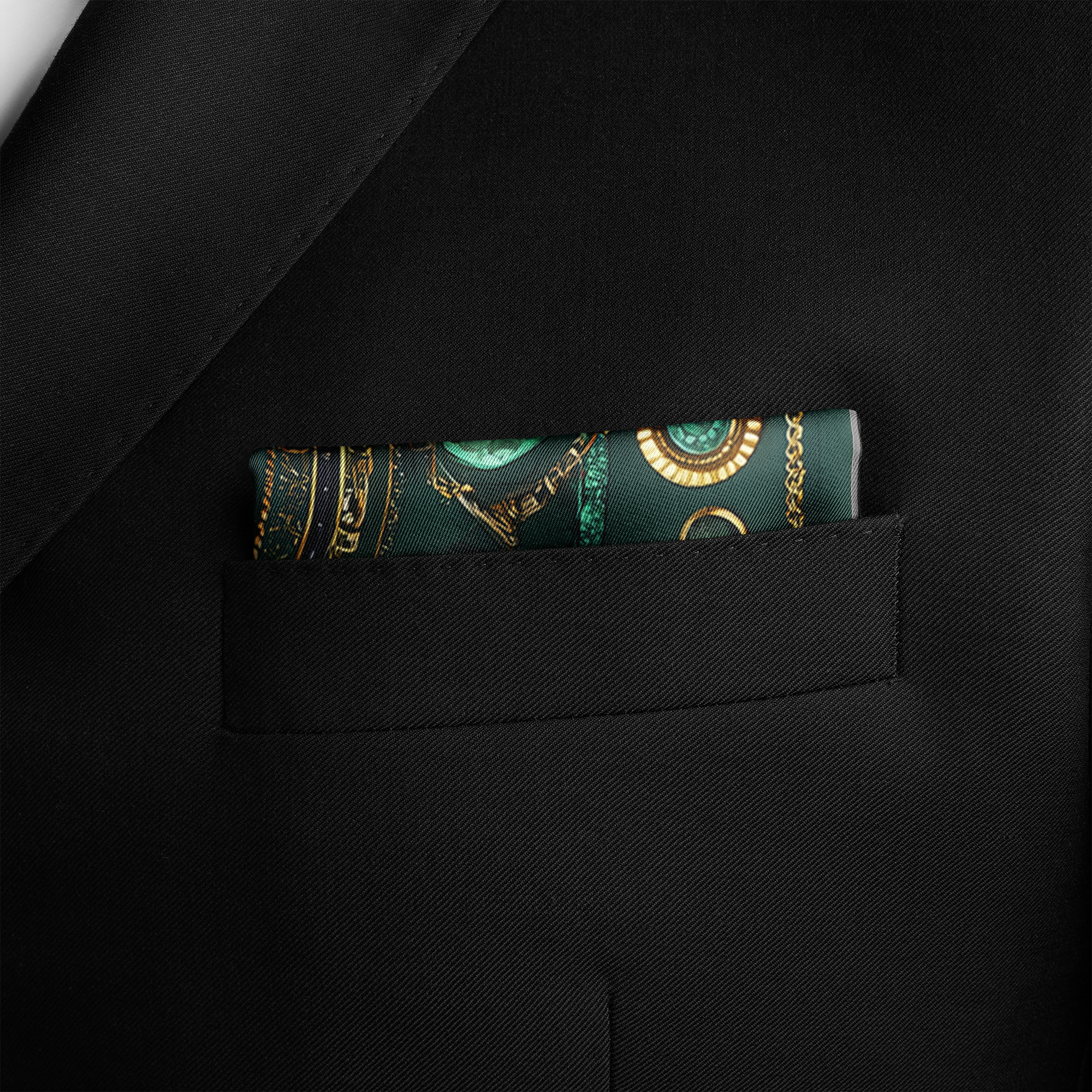 REGALIA SILK POCKET SQUARE REGALIA SILK POCKET SQUARE