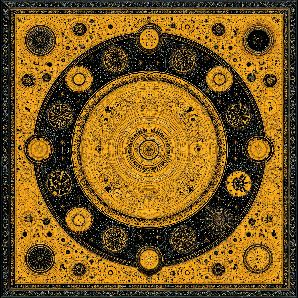 CELESTIAL GOLD NECK SCARF CELESTIAL GOLD NECK SCARF