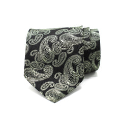 CLASSIC BLACK PAISLEY TIE