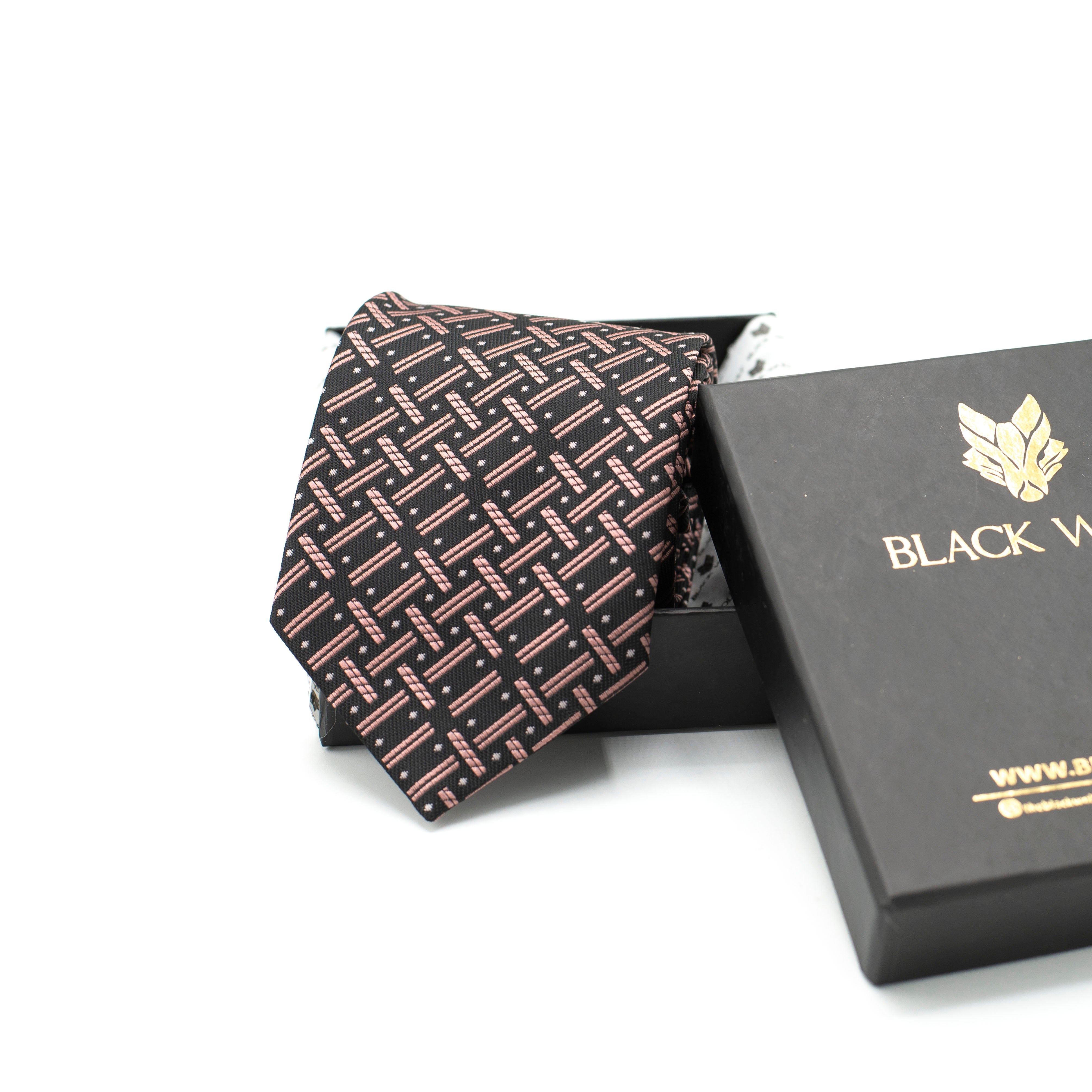 TWILIGHT CHECKERED CHARM TIE TWILIGHT CHECKERED CHARM TIE