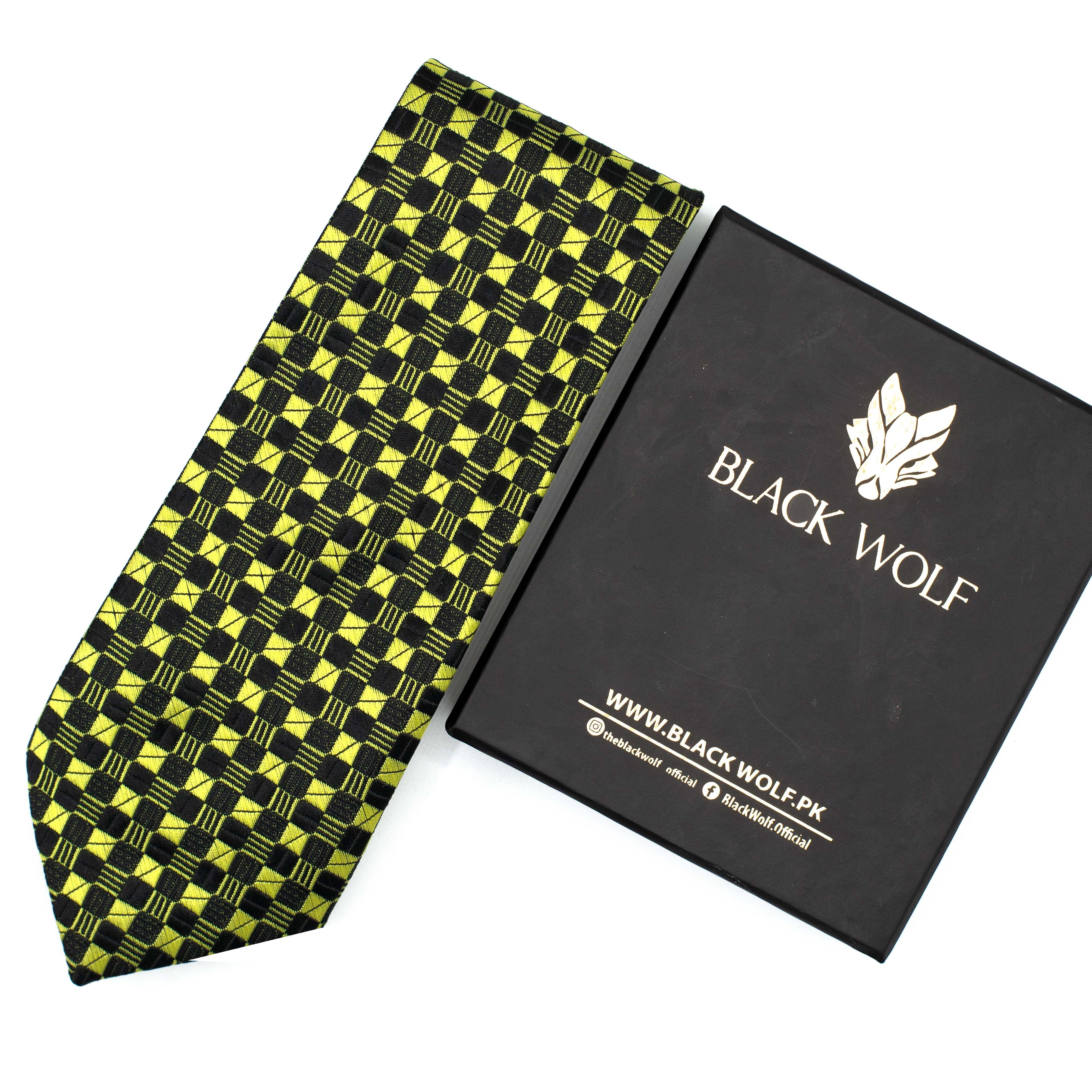 RADIANT YELLOW WEAVE TIE RADIANT YELLOW WEAVE TIE