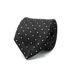 CLASSIC BLACK DOTS TIE