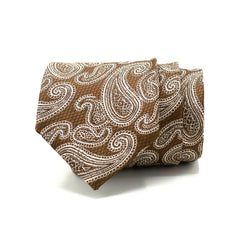 BRONZE PAISLEY TIE