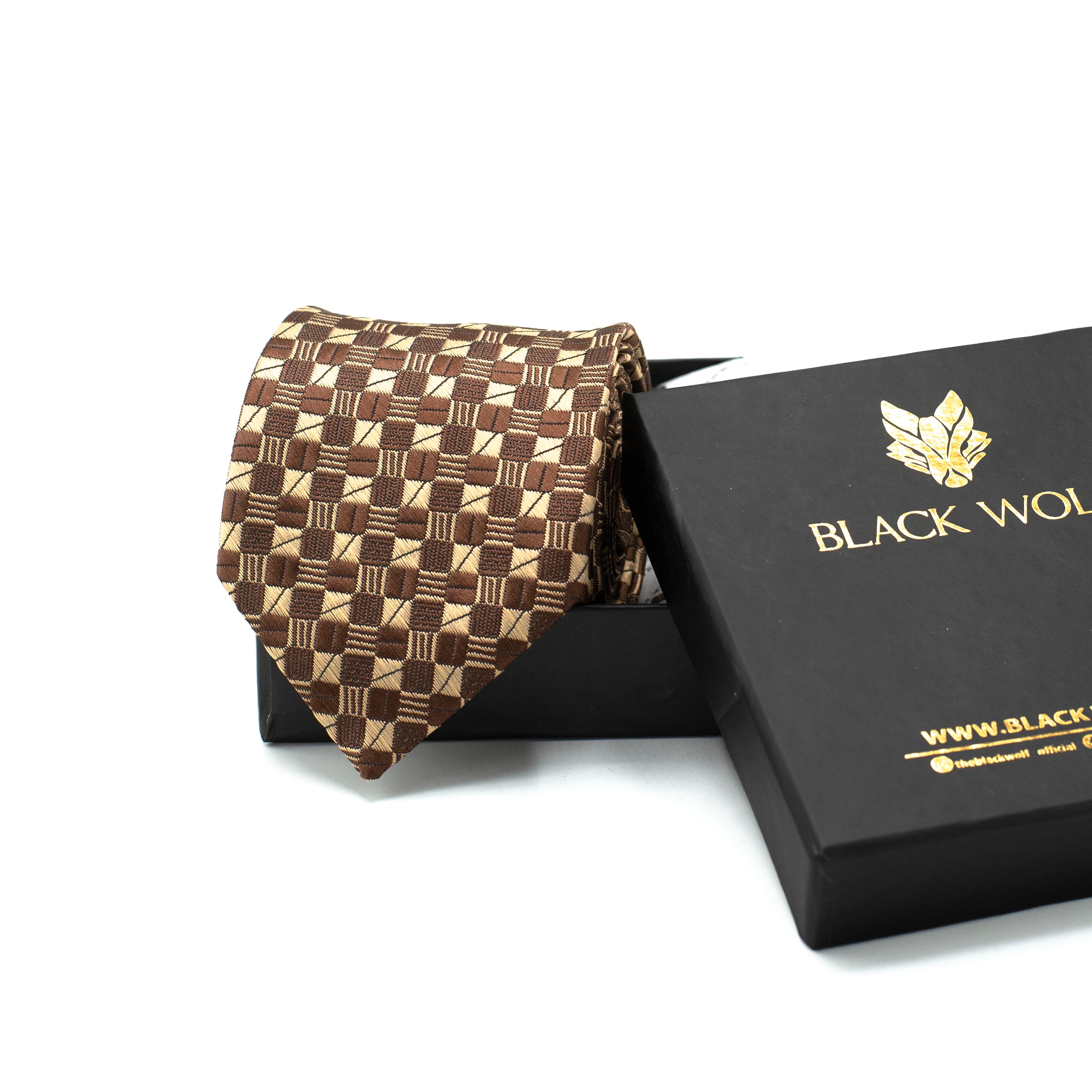 BROWNSTONE GRID TIE BROWNSTONE GRID TIE