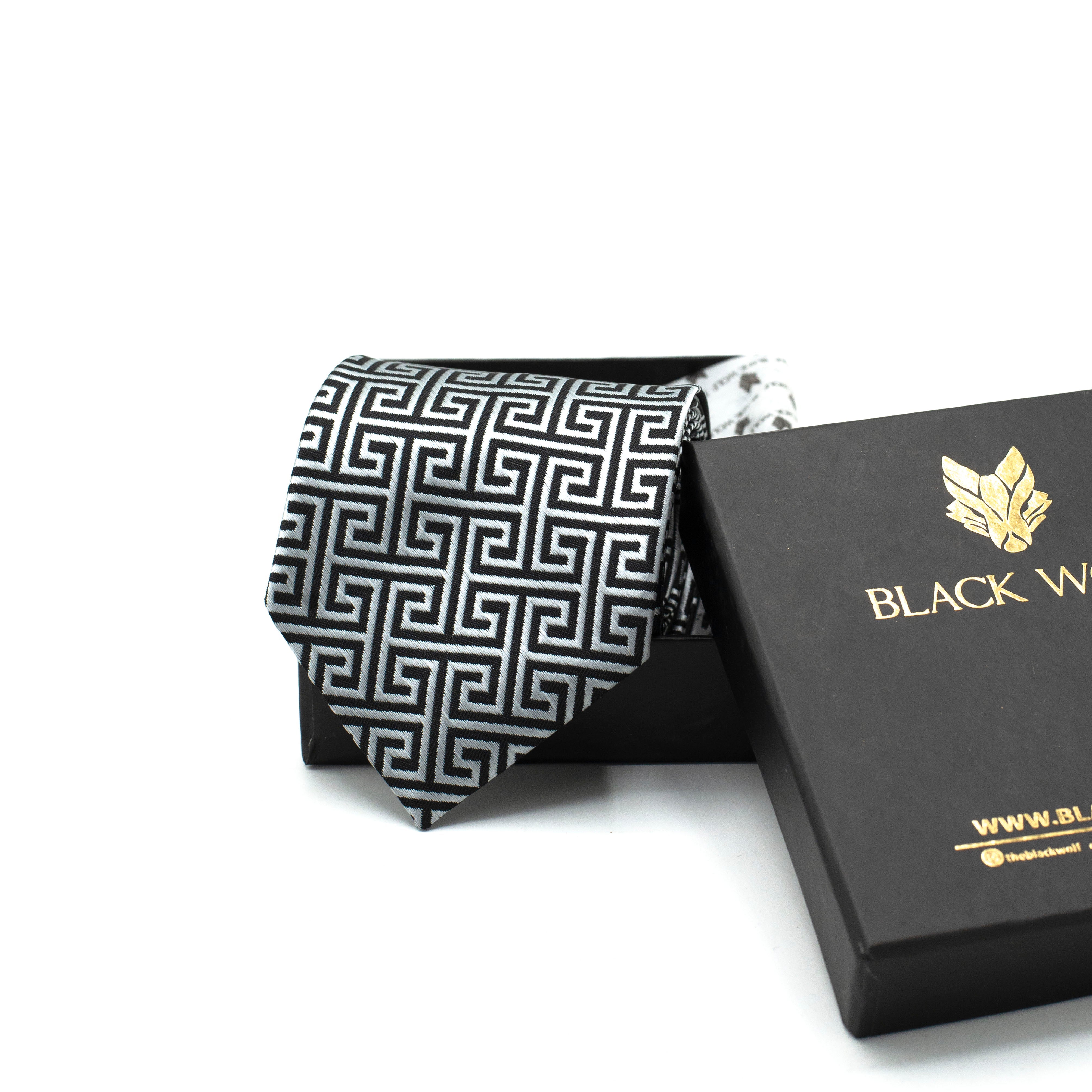 GEOMETRIC PATTERN TIE GEOMETRIC PATTERN TIE
