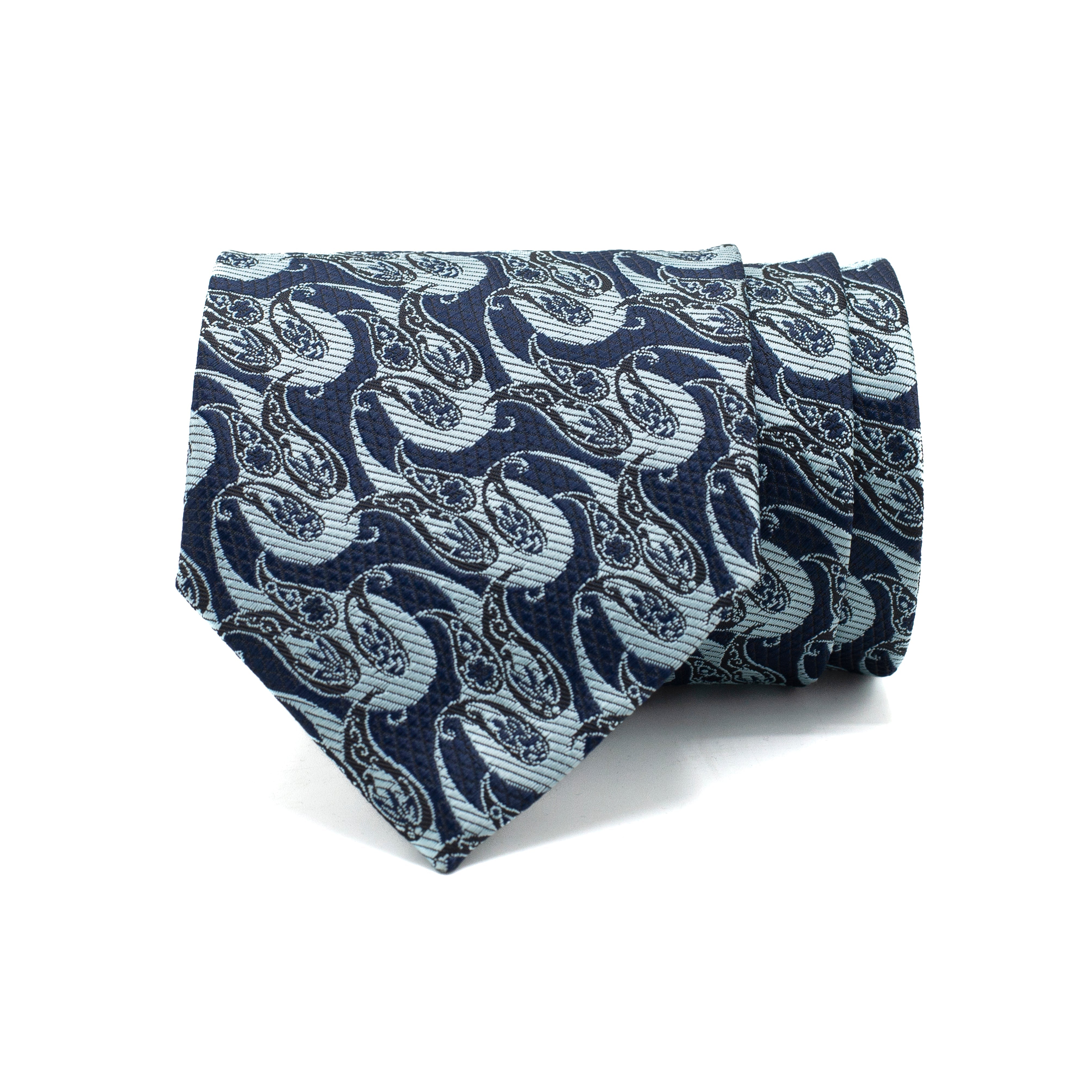 NAVY WAVES TIE NAVY WAVES TIE