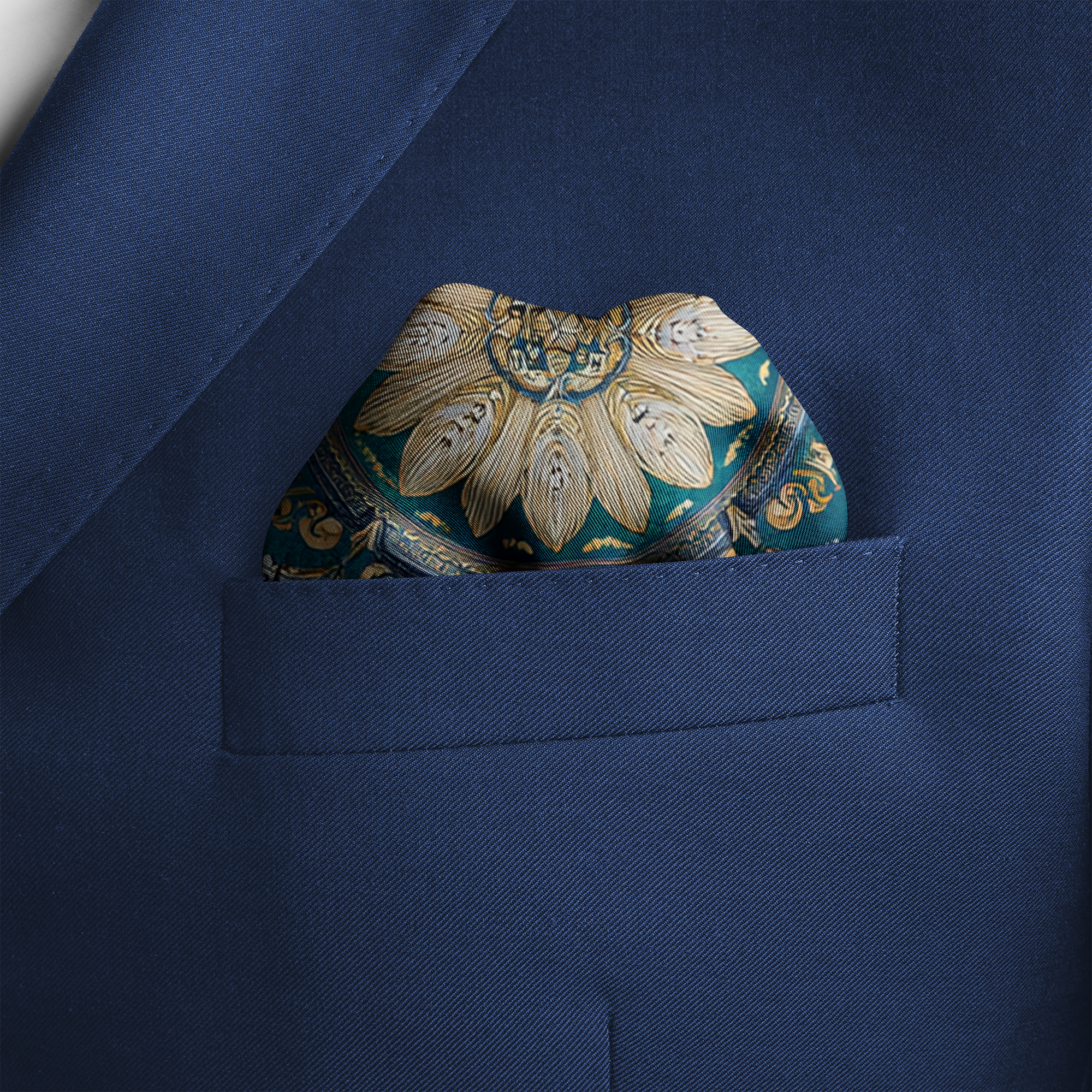 SORRENTO SILK POCKET SQUARE SORRENTO SILK POCKET SQUARE