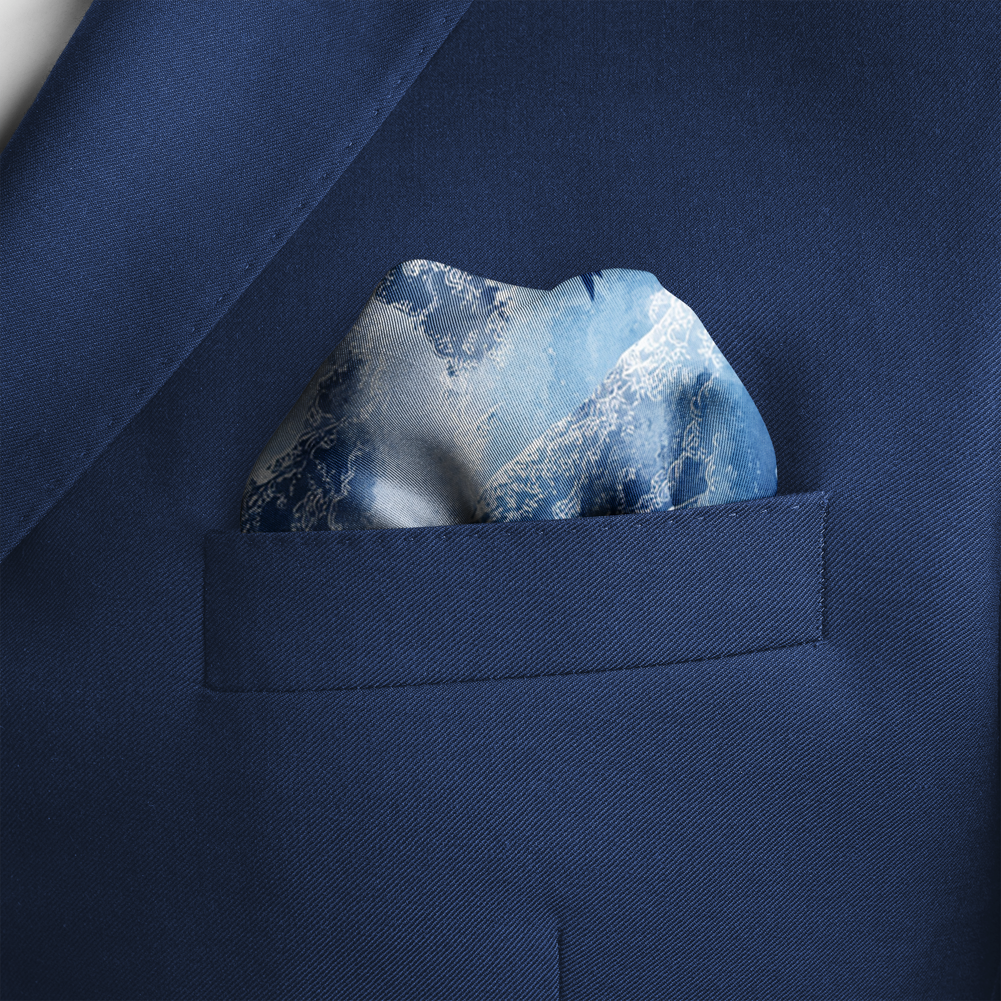 MISTHAVEN SILK POCKET SQUARE MISTHAVEN SILK POCKET SQUARE