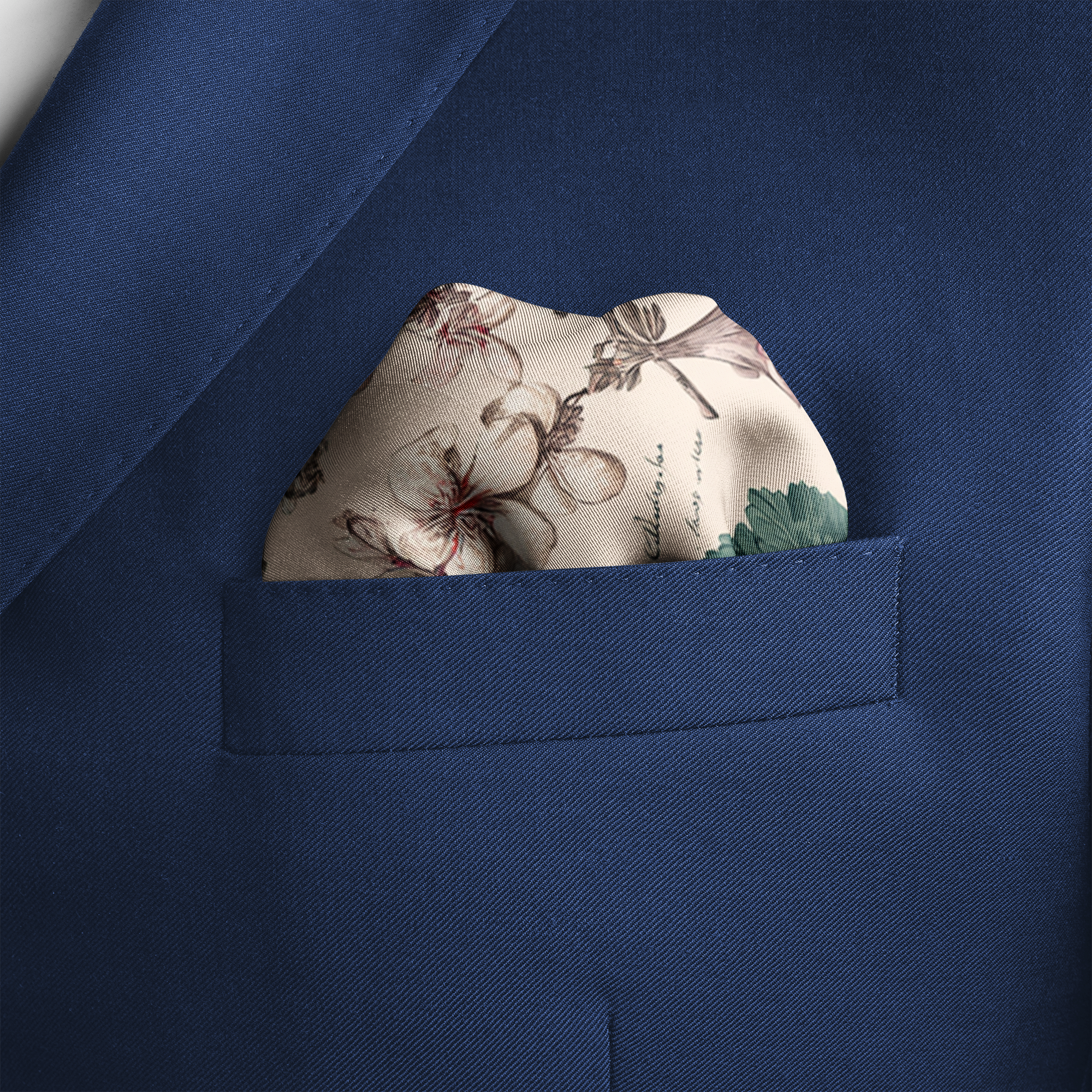 BOTANIKA SILK POCKET SQUARE BOTANIKA SILK POCKET SQUARE