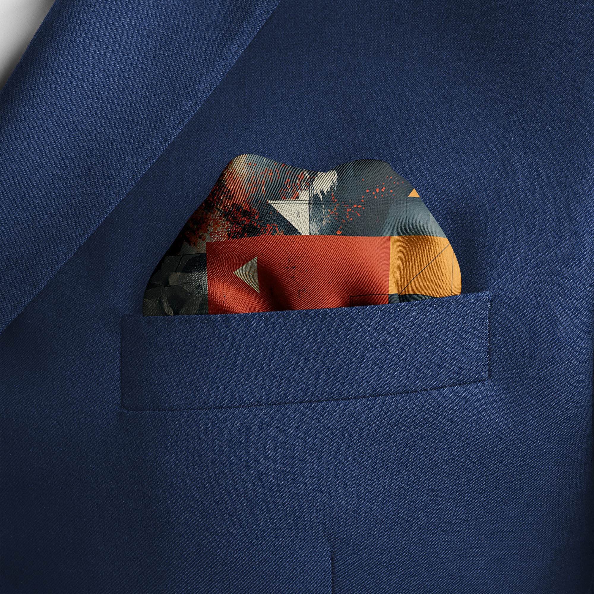 AWAKENING SILK POCKET SQUARE AWAKENING SILK POCKET SQUARE