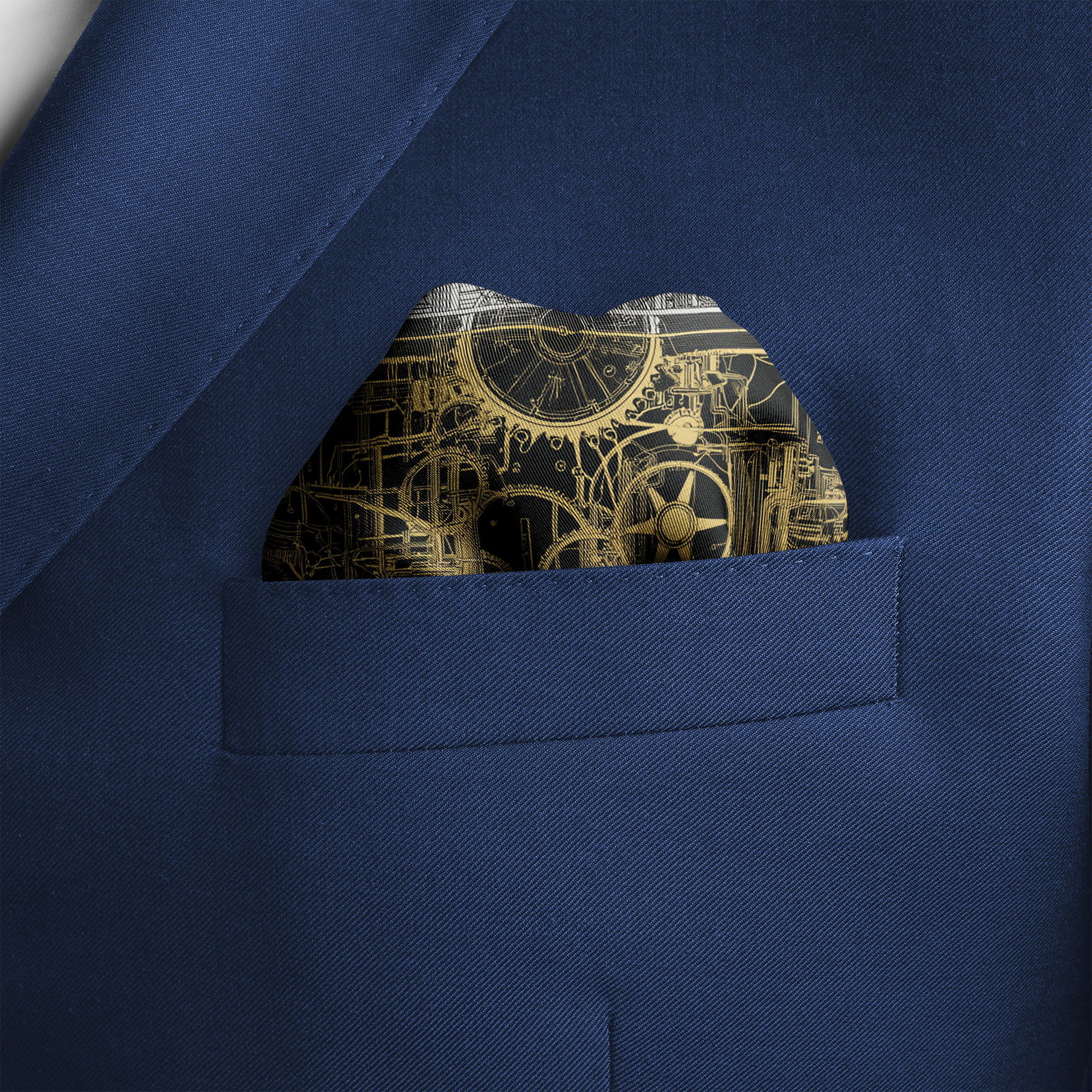 COGMIND SILK POCKET SQUARE COGMIND SILK POCKET SQUARE