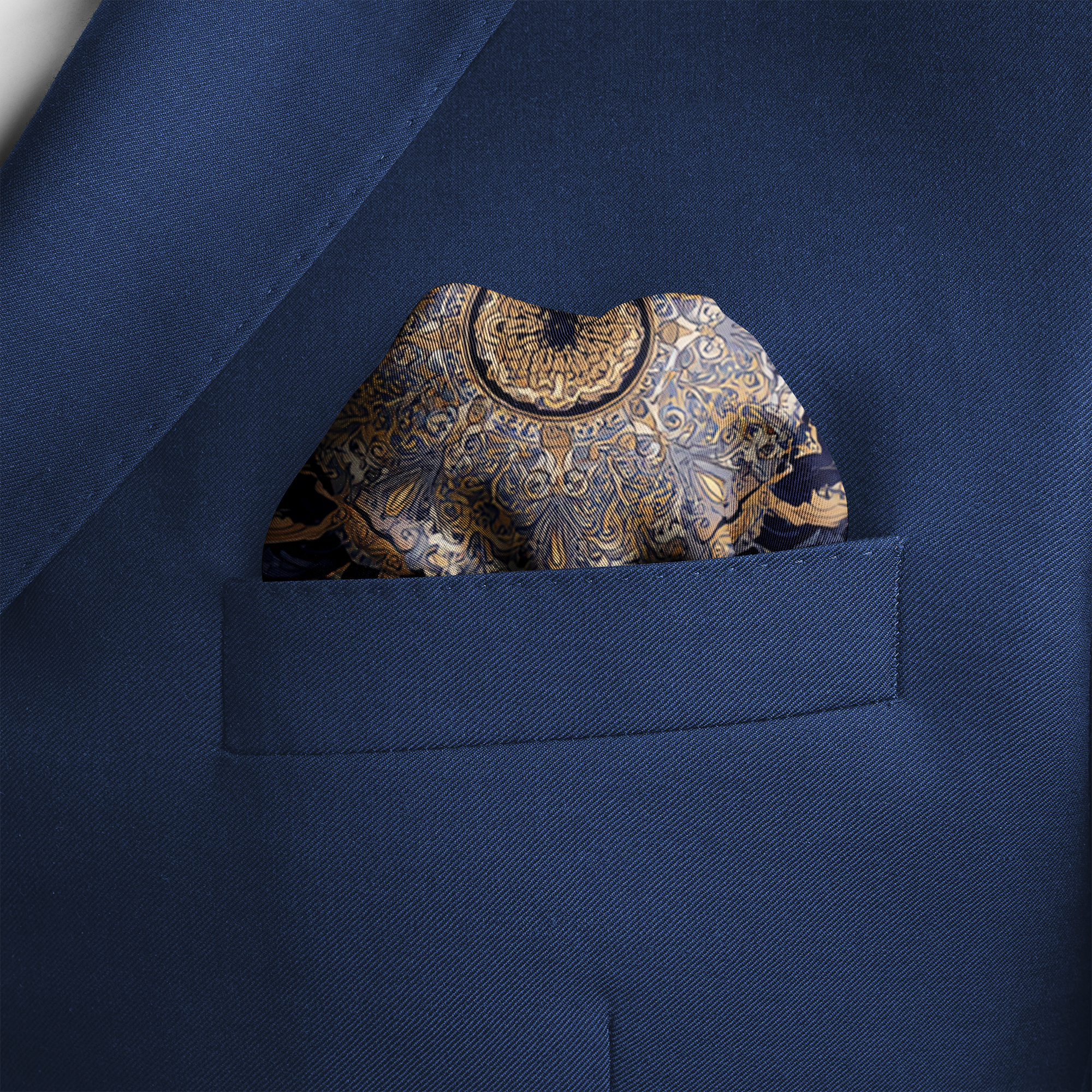 BARADINE SILK POCKET SQUARE BARADINE SILK POCKET SQUARE