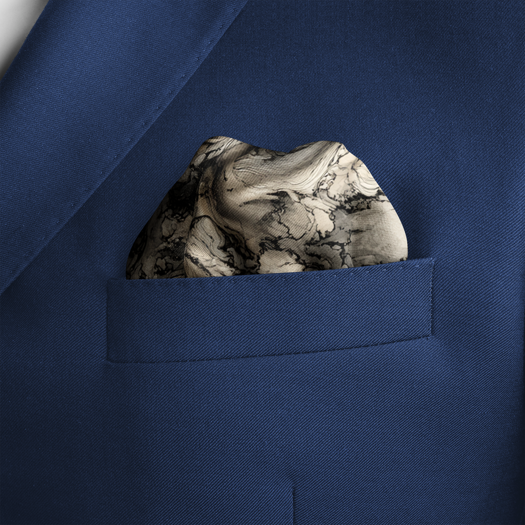 MARBLIS SILK POCKET SQUARE MARBLIS SILK POCKET SQUARE