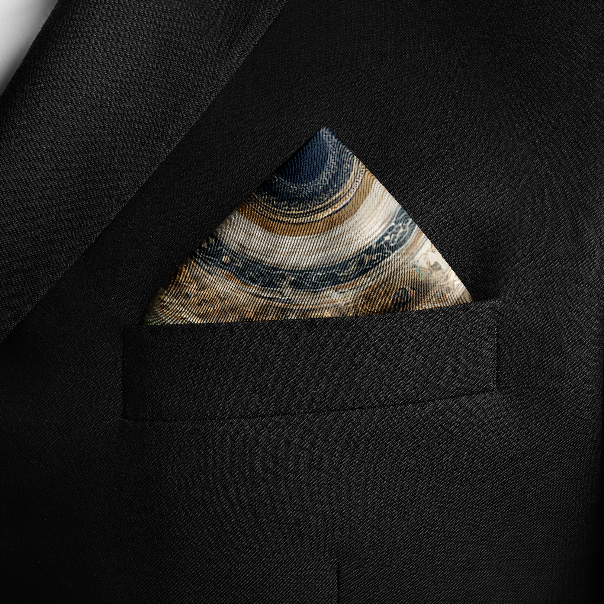 ORBITA SILK POCKET SQUARE ORBITA SILK POCKET SQUARE
