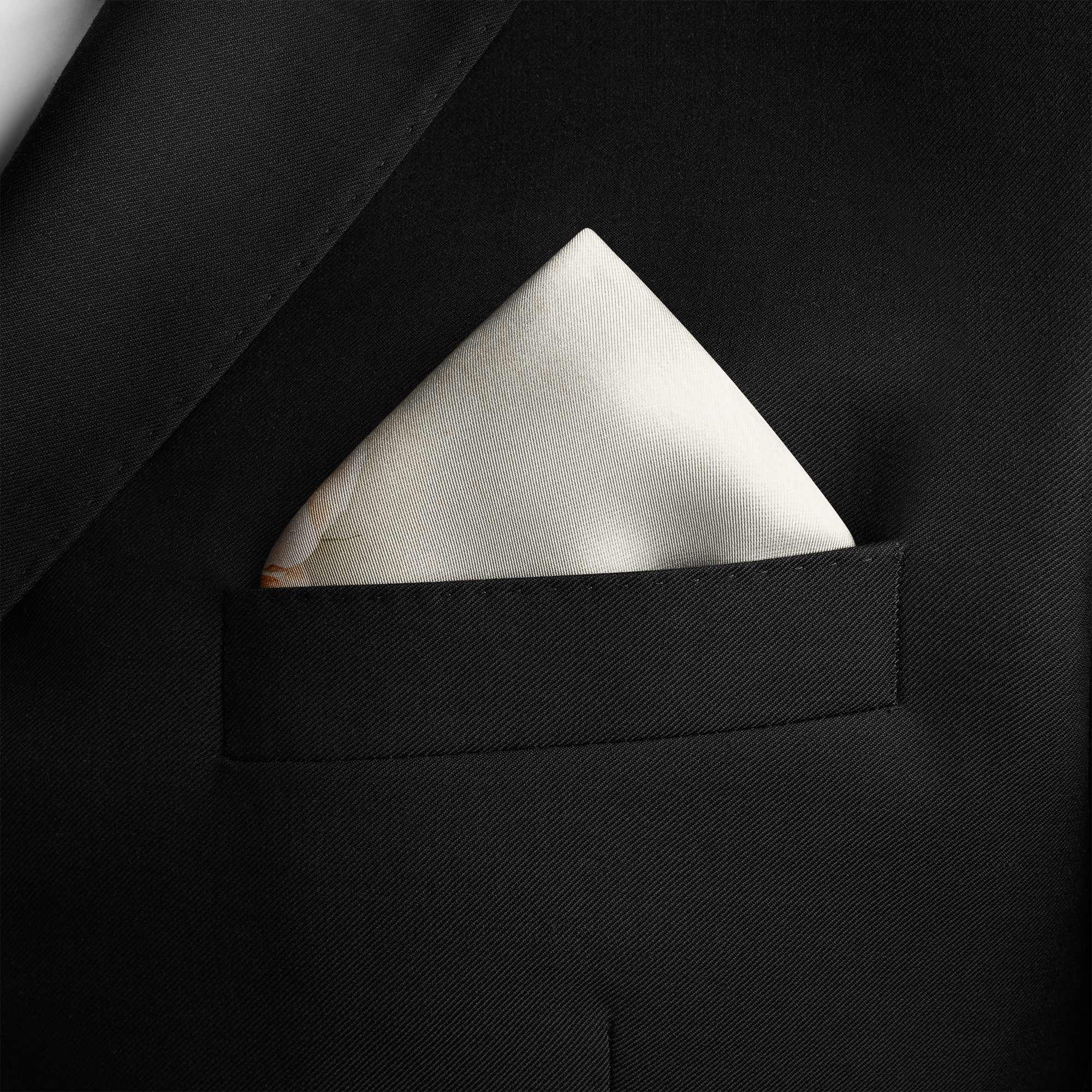 ROSELURE SILK POCKET SQUARE ROSELURE SILK POCKET SQUARE