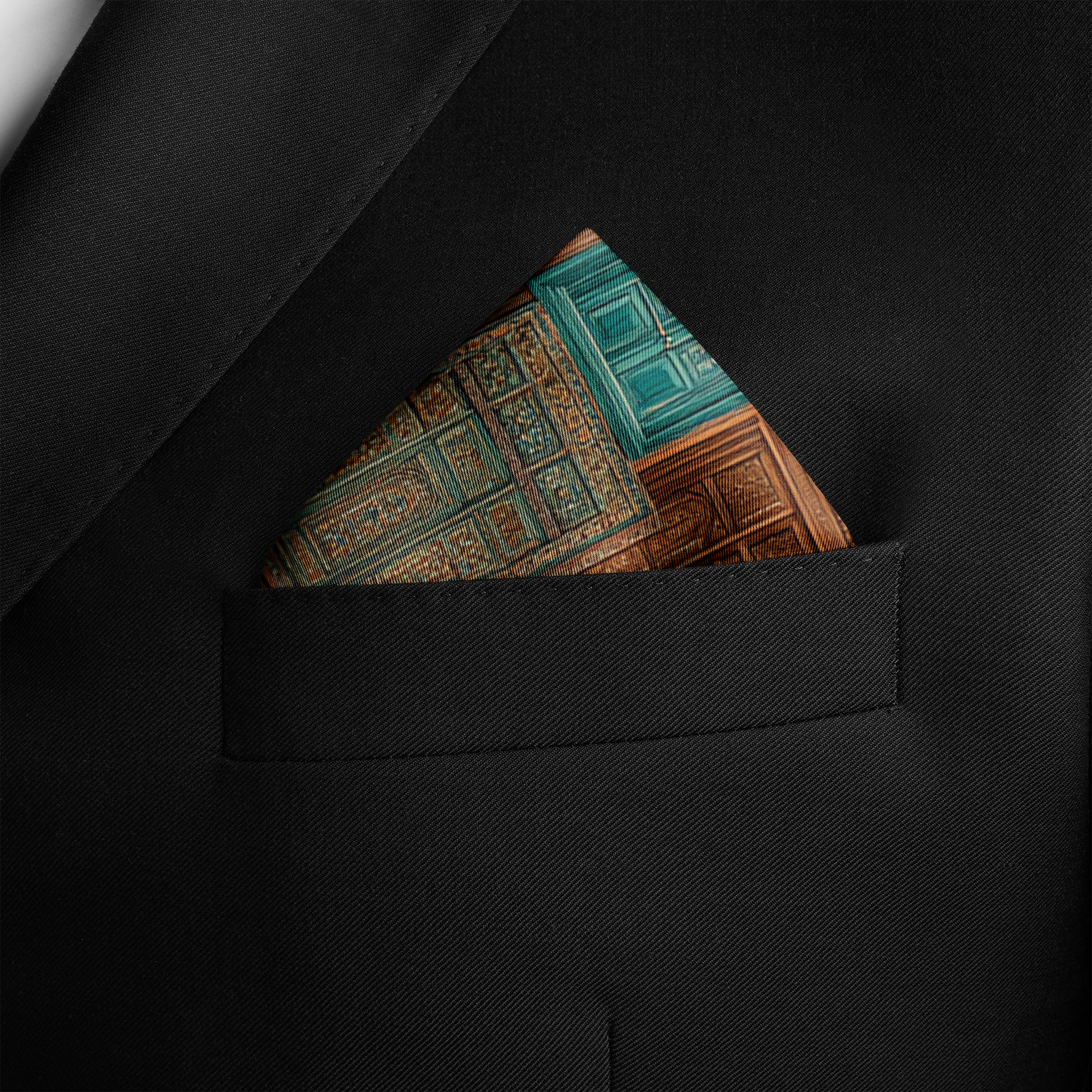 BAAB SILK POCKET SQUARE BAAB SILK POCKET SQUARE