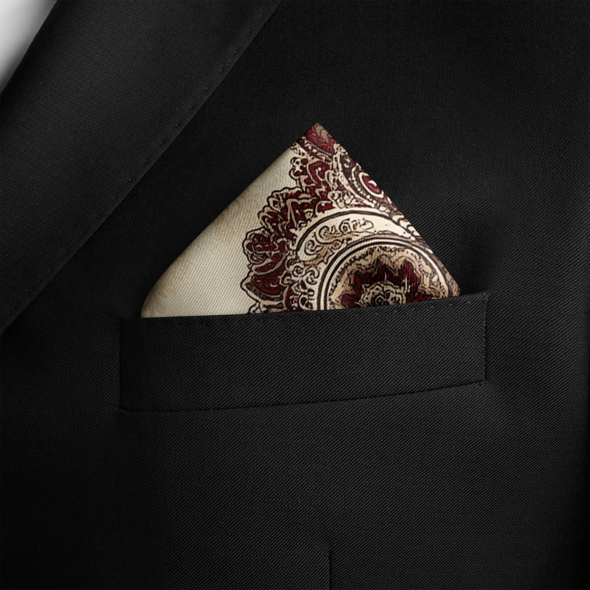 BAHAR SILK POCKET SQUARE BAHAR SILK POCKET SQUARE