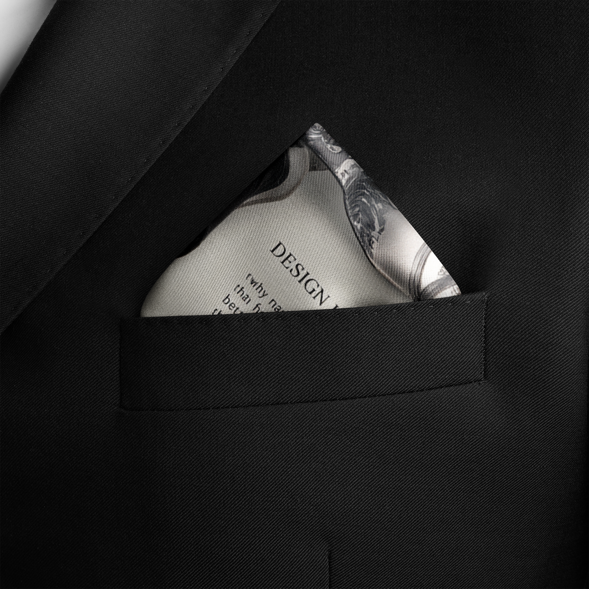 VELVOURA SILK POCKET SQUARE VELVOURA SILK POCKET SQUARE