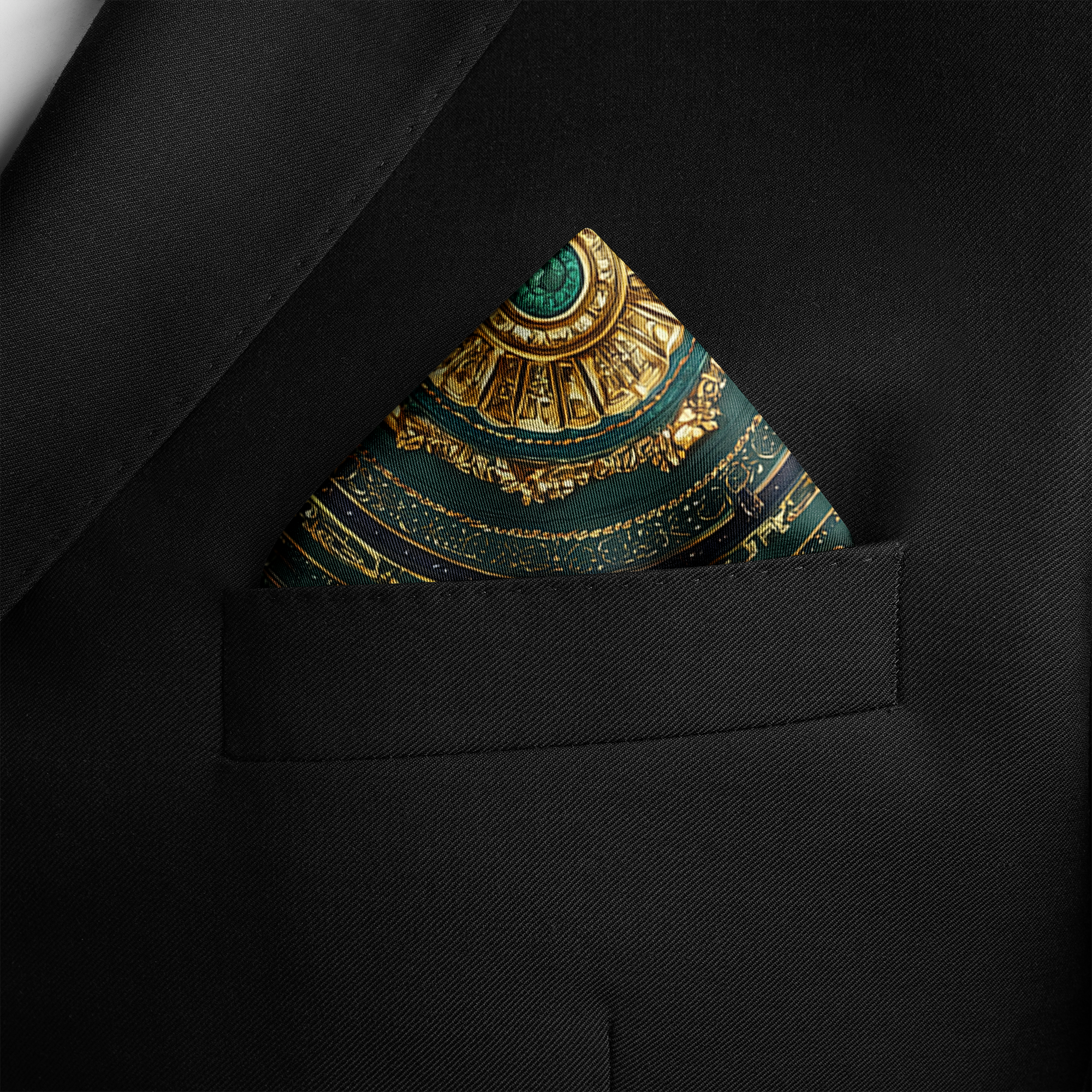 REGALIA SILK POCKET SQUARE REGALIA SILK POCKET SQUARE