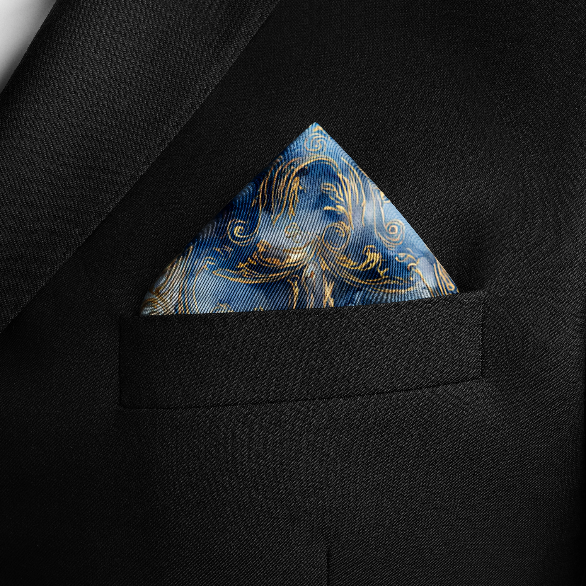 AQUILA SILK POCKET SQUARE AQUILA SILK POCKET SQUARE