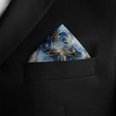 AQUILA SILK POCKET SQUARE