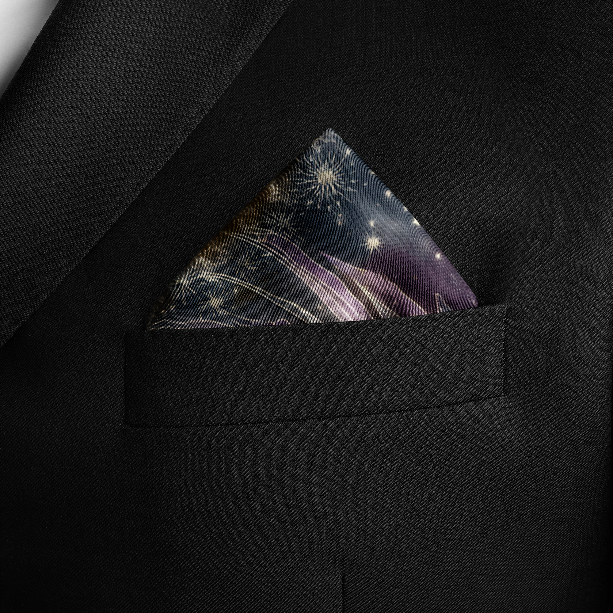 AURORA SILK POCKET SQUARE AURORA SILK POCKET SQUARE