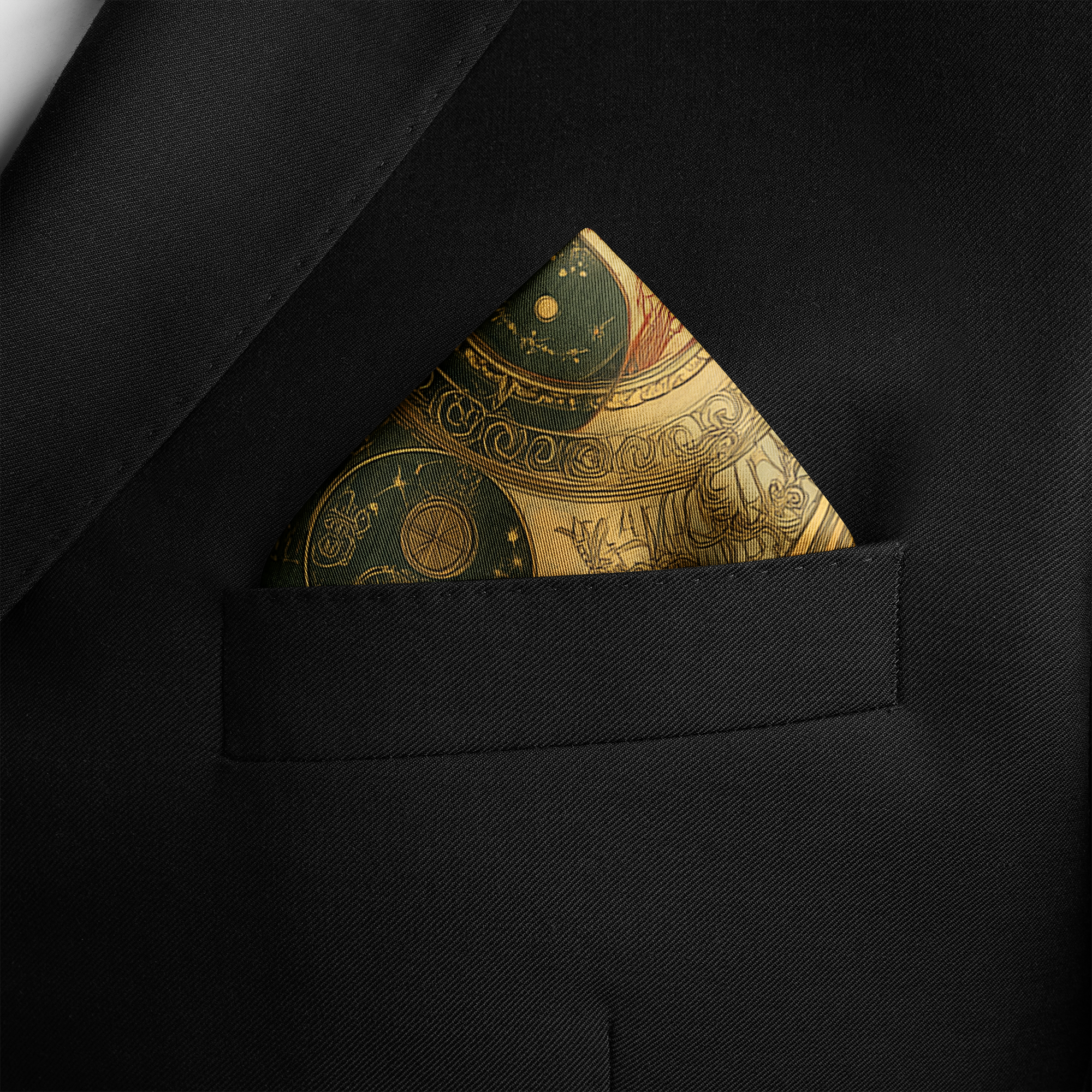 CELESTARA SILK POCKET SQUARE CELESTARA SILK POCKET SQUARE