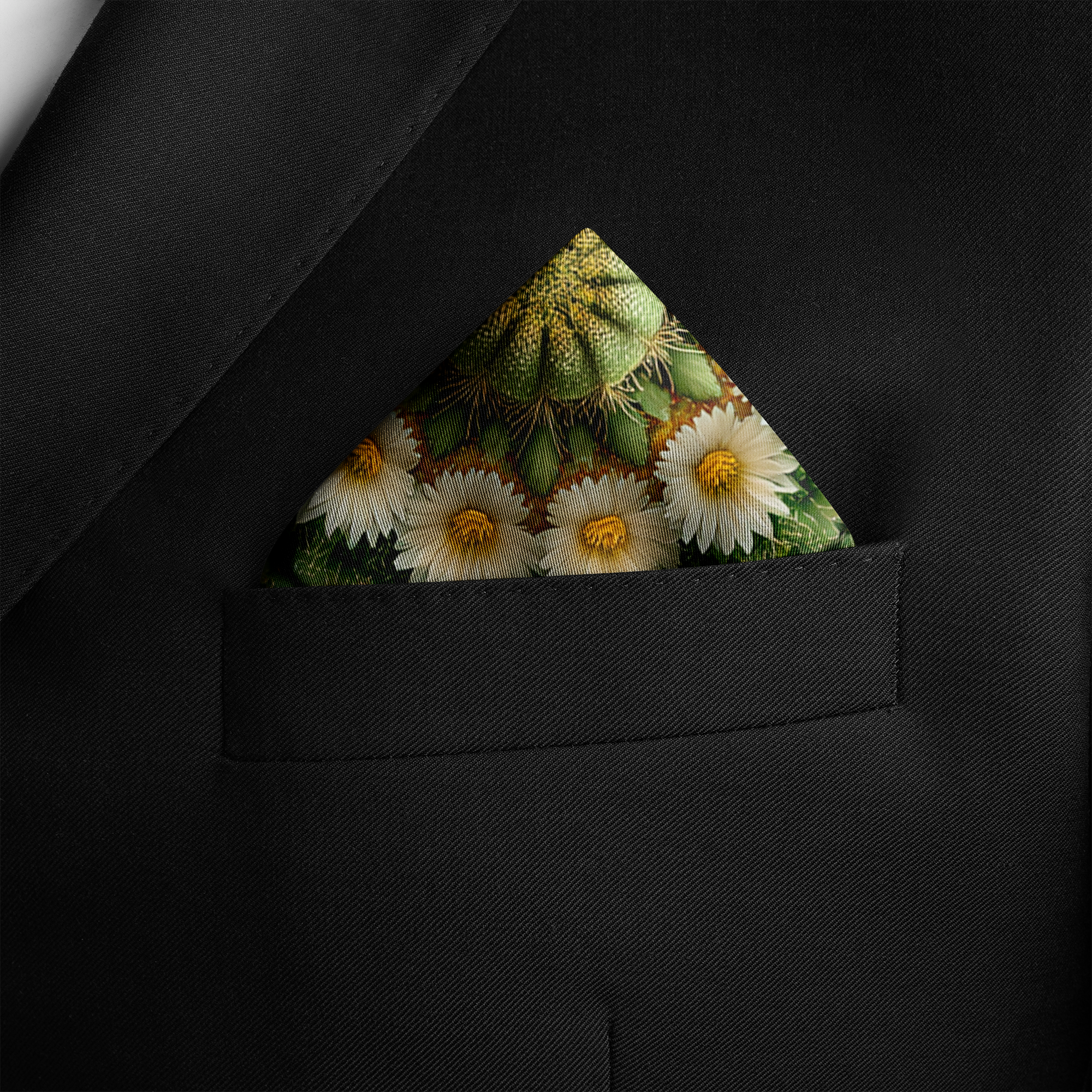 SOLARA SILK POCKET SQUARE SOLARA SILK POCKET SQUARE