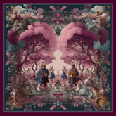 ENCHANTED PARADE SILK HEAD SCARF